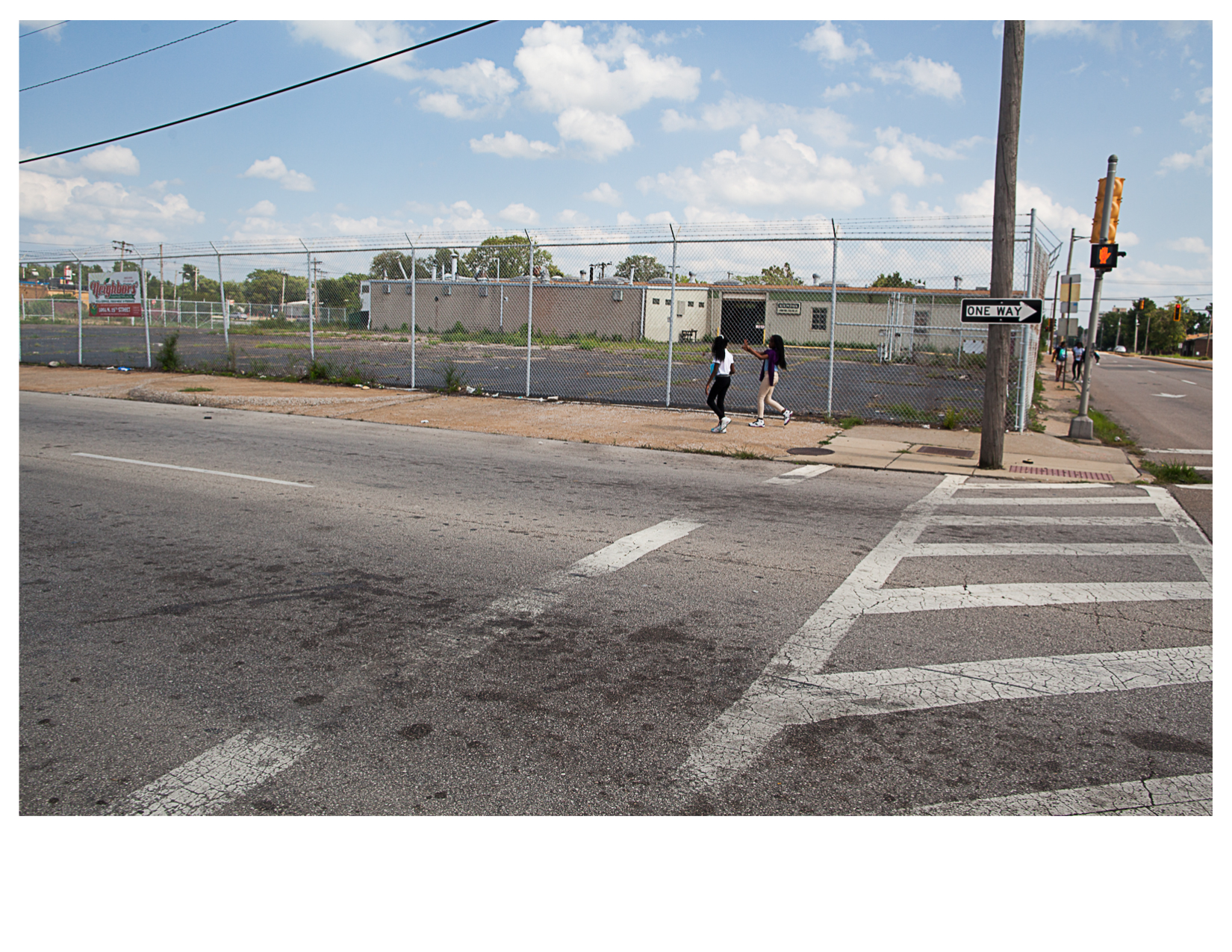 North Ninth Street, East St. Louis, IL, 4:09 pm