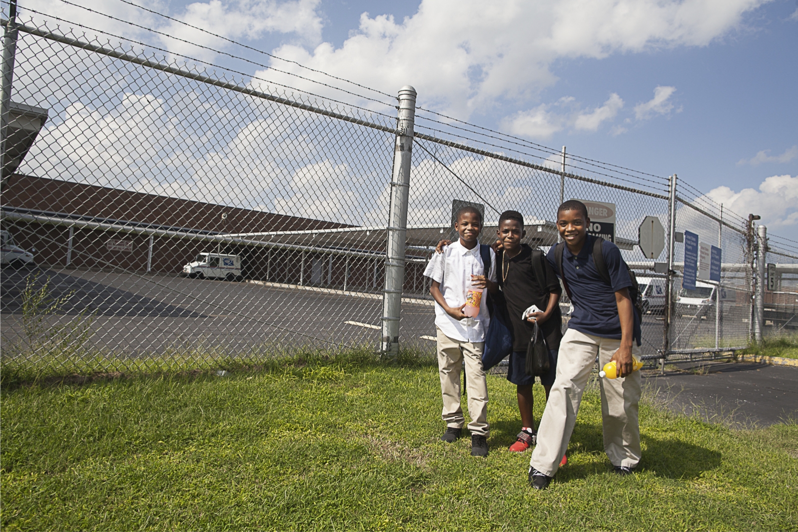 Students from Lincoln Middle School, East St. Louis, IL