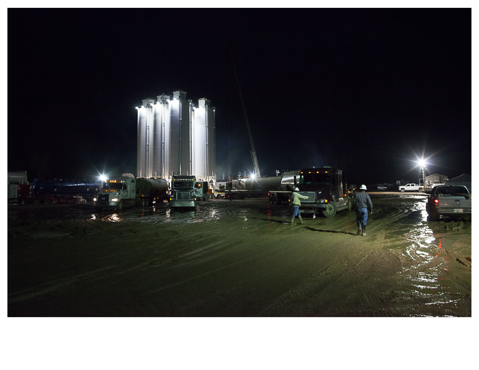 Fracking Site South of Shreveport, LA