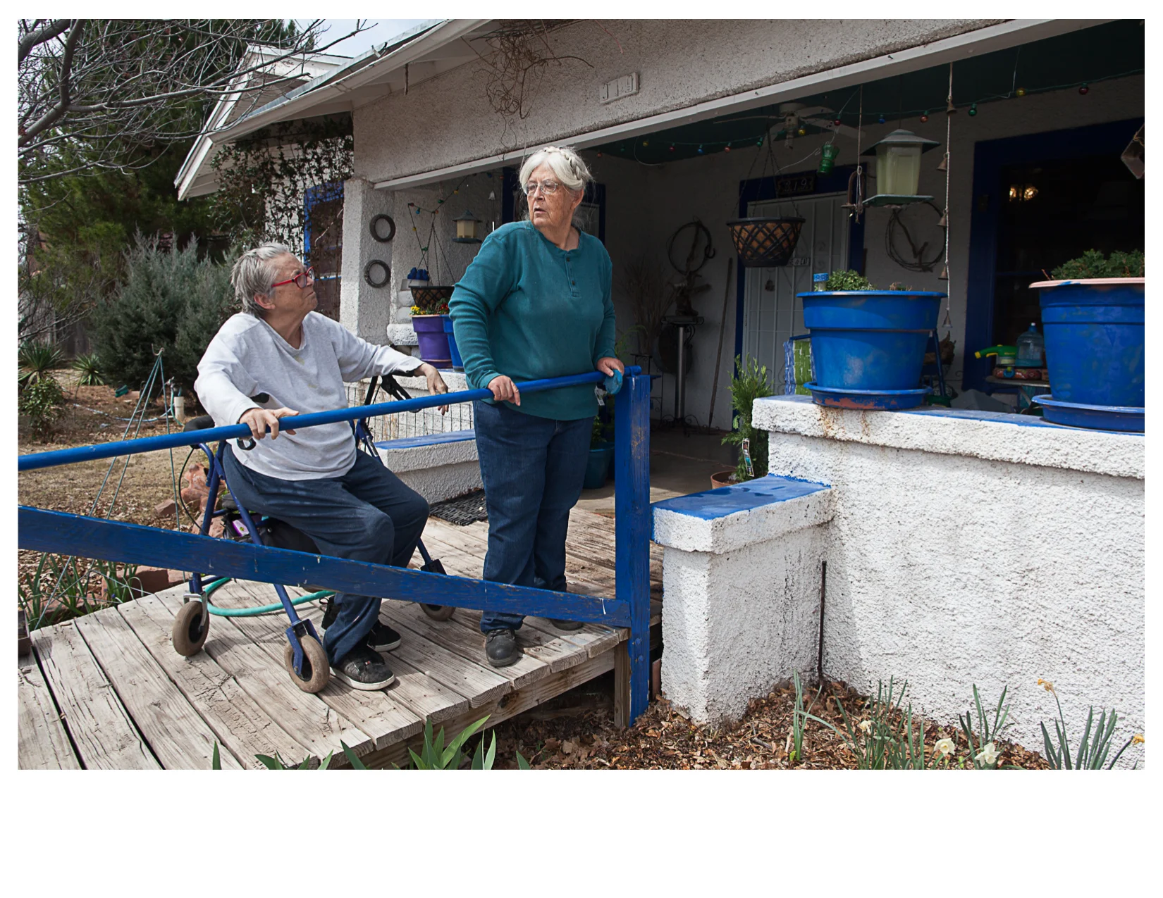 Marion and Marjorie, Marfa Natives, Marfa, TX