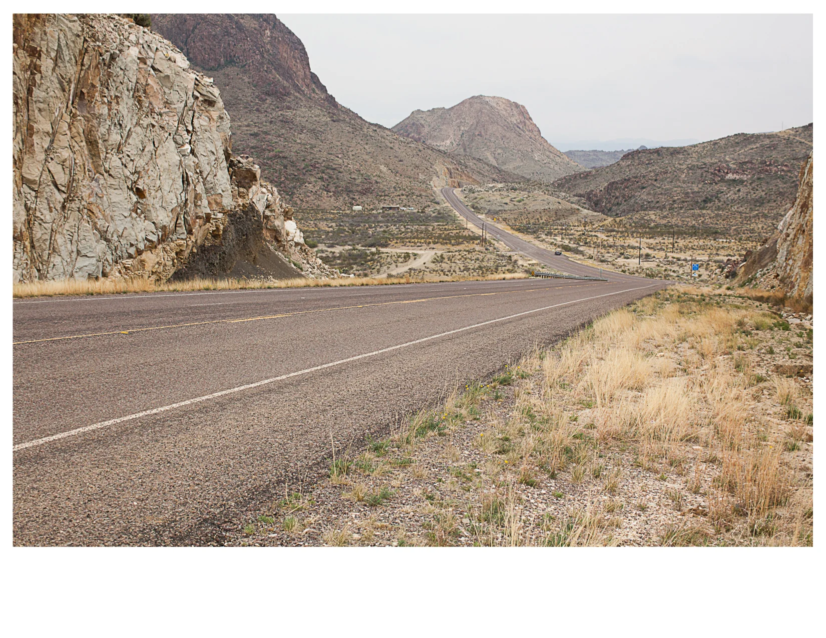 TX 118 Looking South, Outside Terlingua, TX