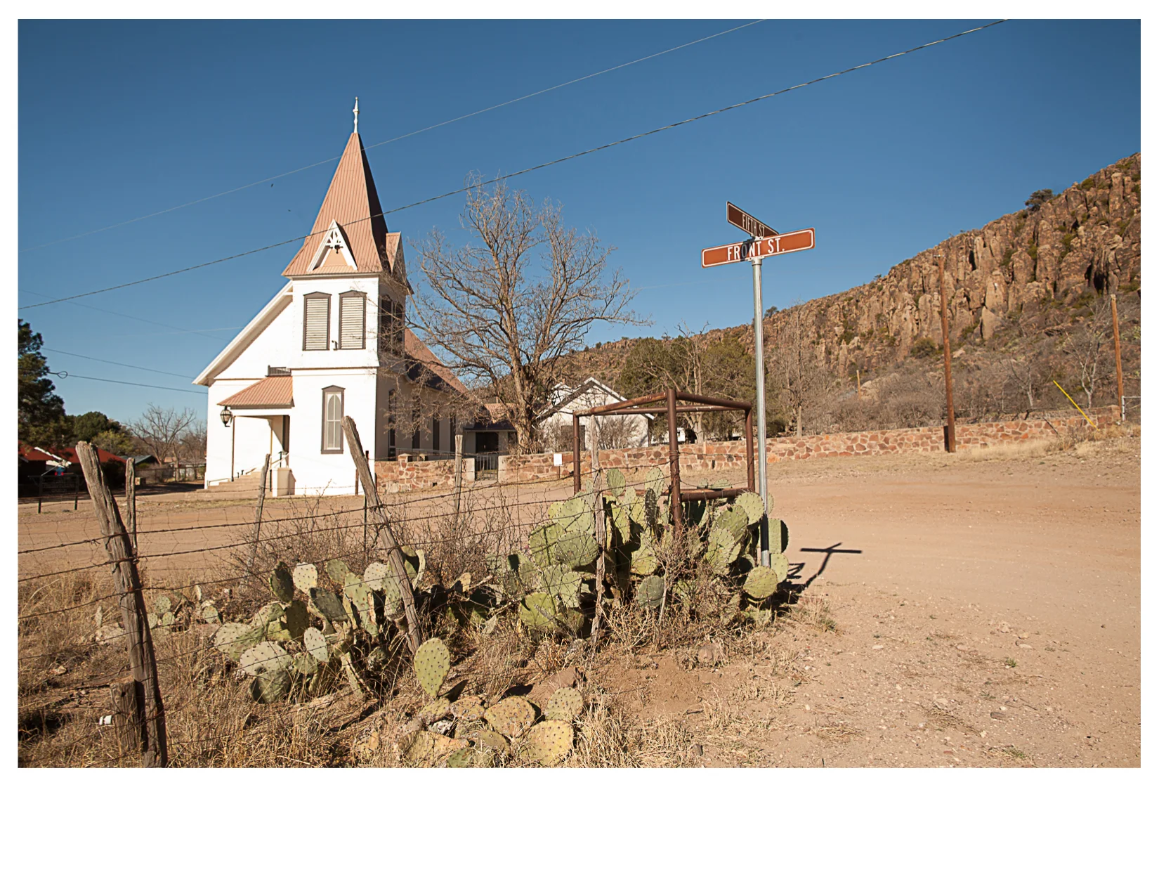Church on Front Street, Fort Davis, TX