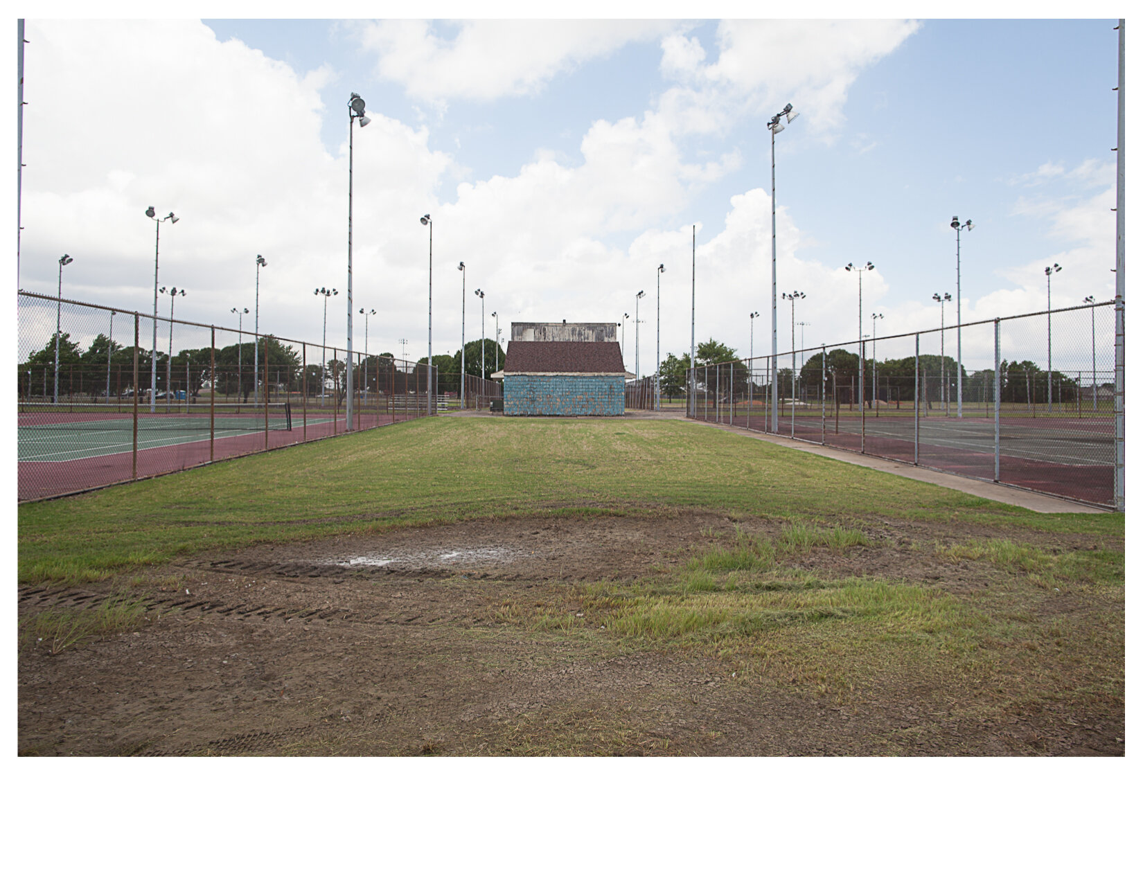 Tennis Courts in Tilden Park, West Memphis, AR
