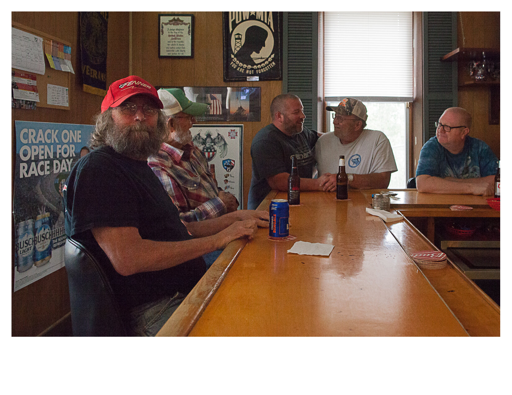 Tom and his Compatriots, Inside VFW Post 6557, Pleasant Hill, OH