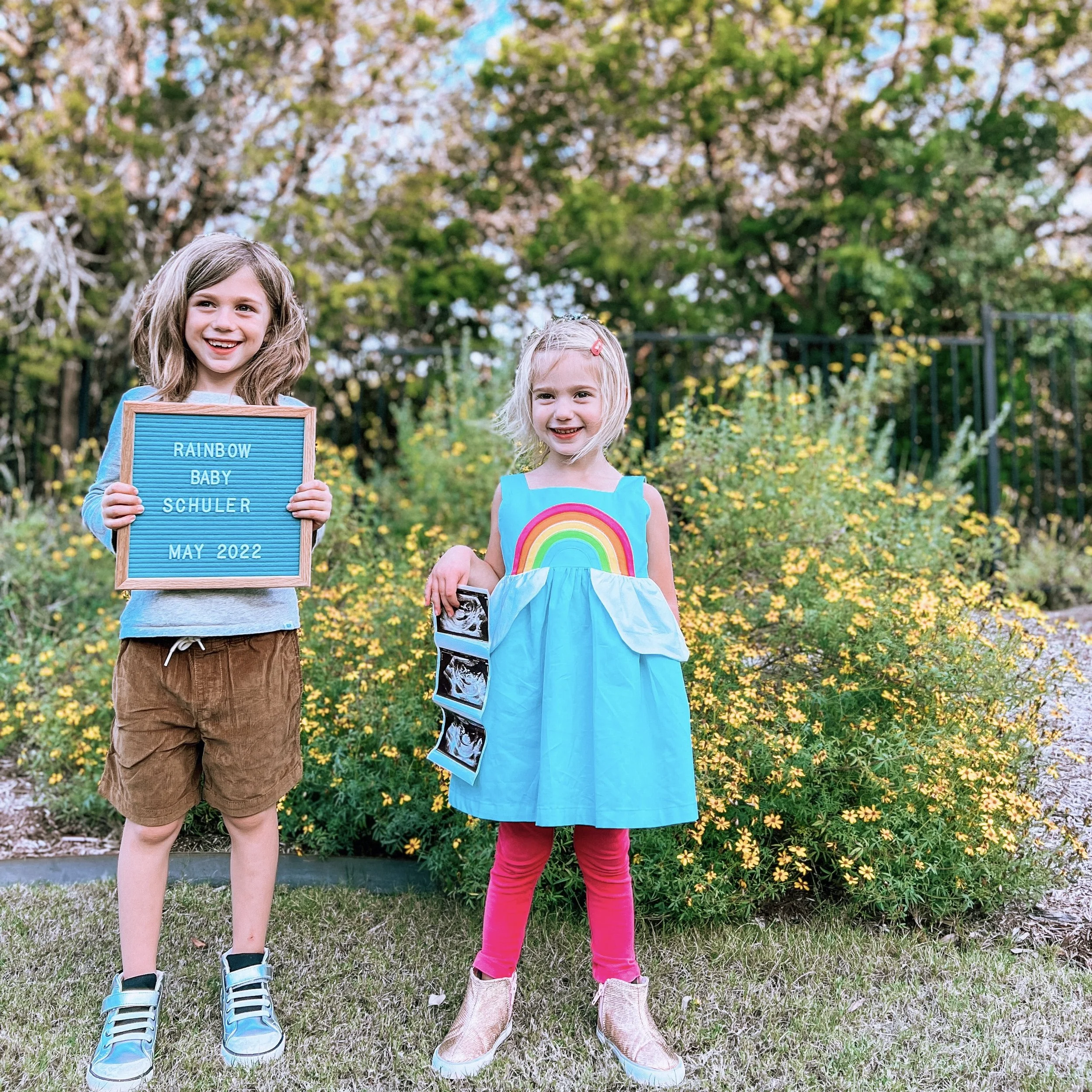 Chronicles of the second trimester with our rainbow baby