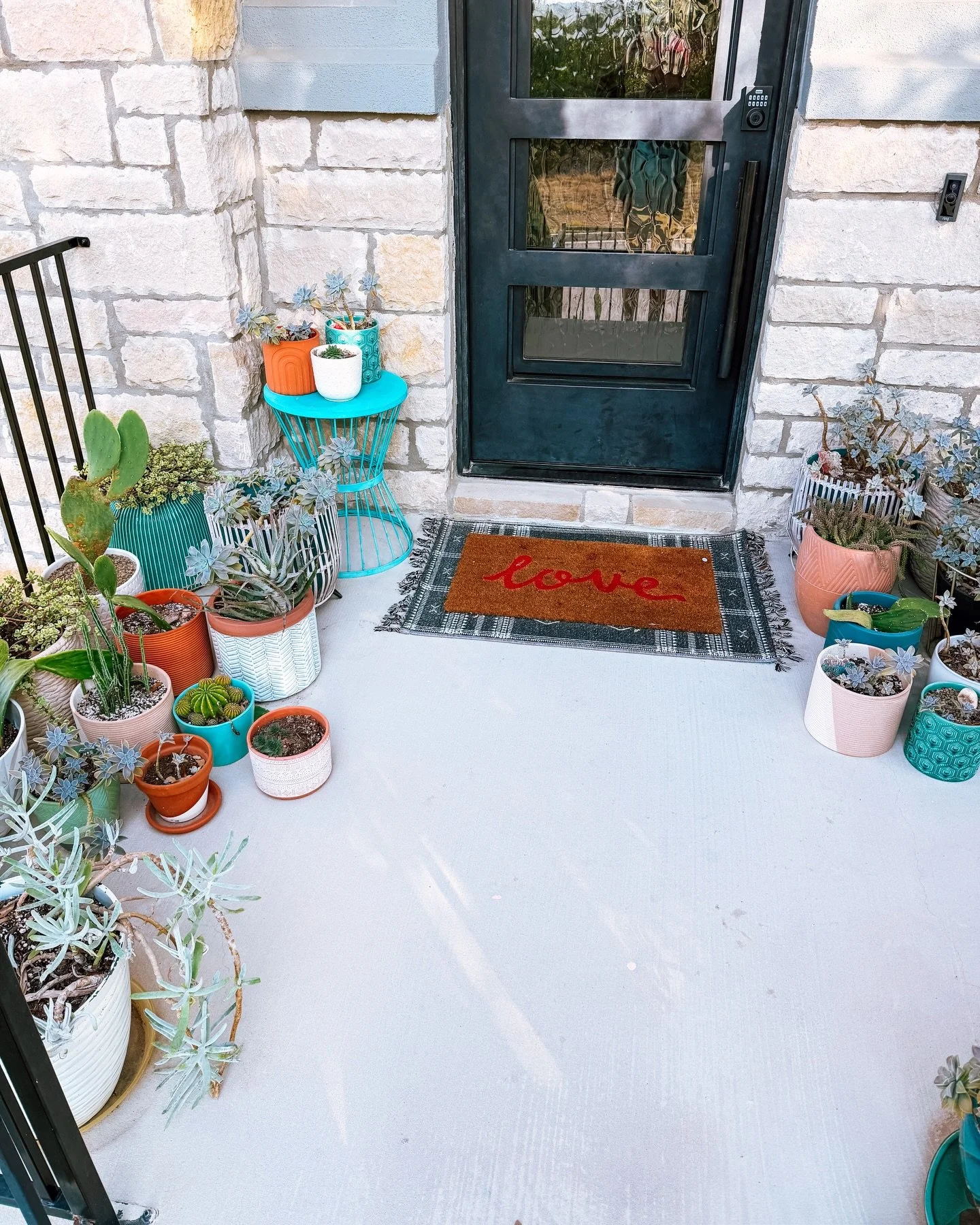 Are y&rsquo;all ready for an ice day? Or another snowpocalpse? Or an arctic blast? ❄️ Swipe for the after. 🌵

My plant babies may be ready but I am not. 🤪 Lincoln is convinced it&rsquo;s going to snow so much that the puppy will need a pooping room