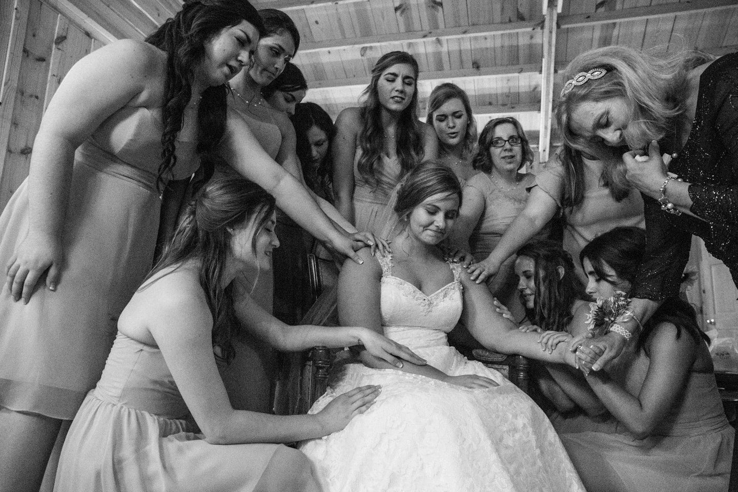 One of my favorite moments of my wedding day - the small peaceful moment before the craziness of the wedding day!