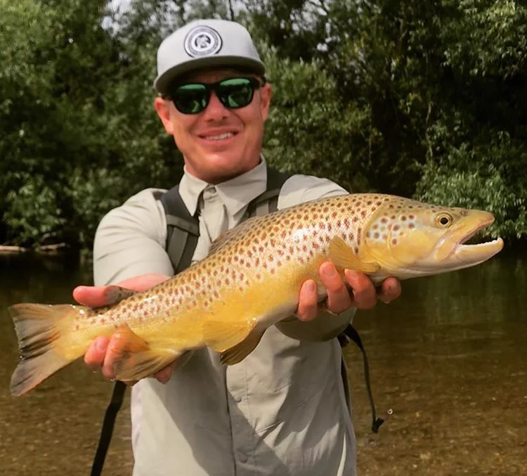 An Australian chasing trout in New Zealand.