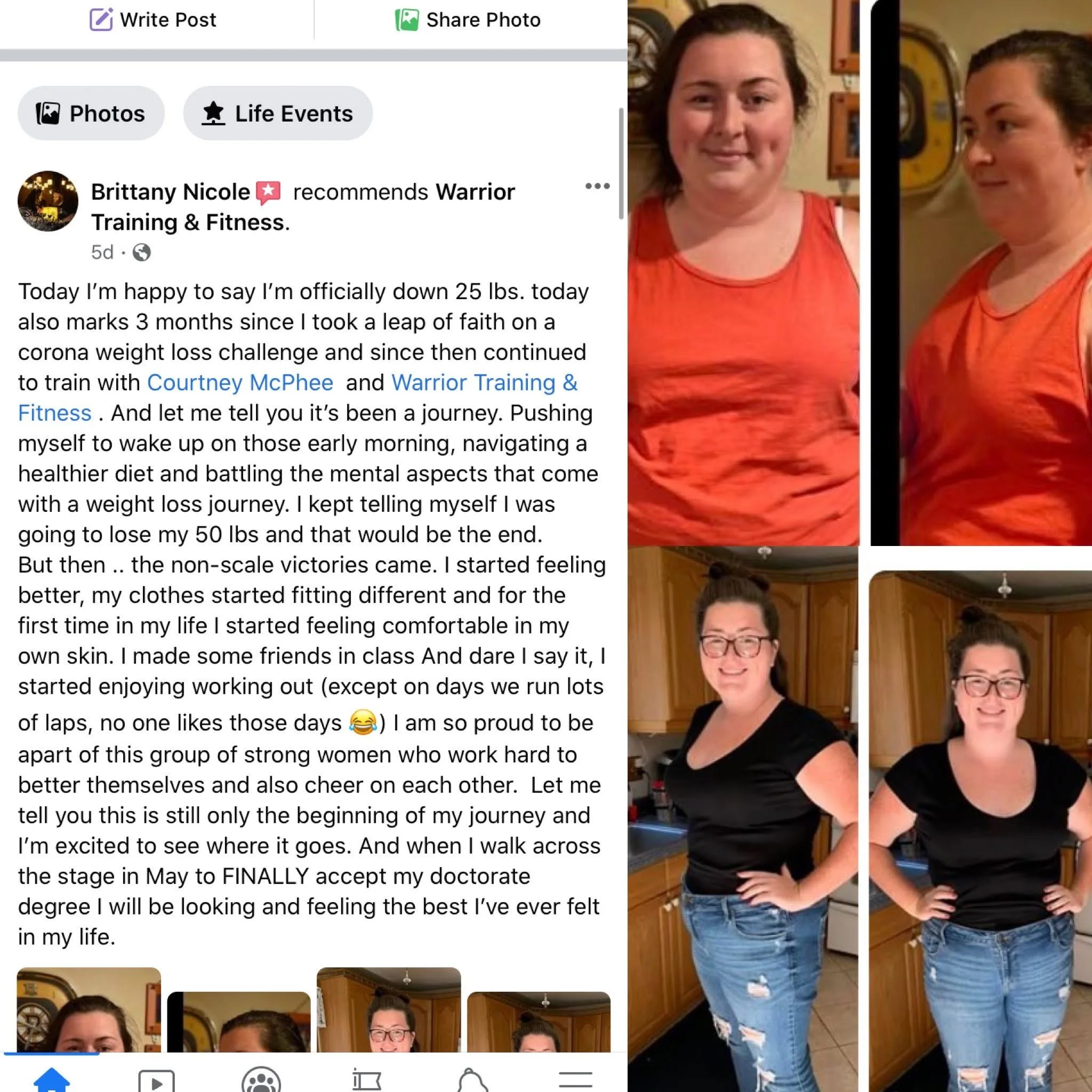 4 Personal Training Sessions