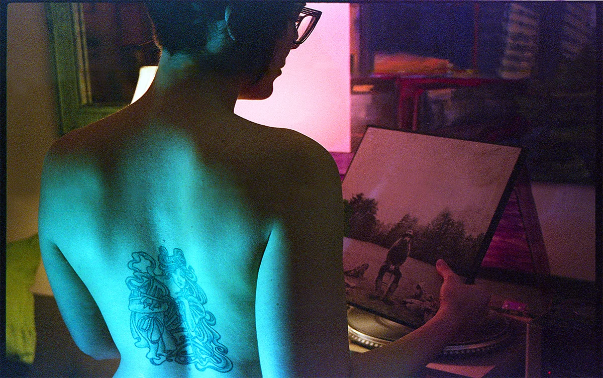 Liz, 35mm color negative