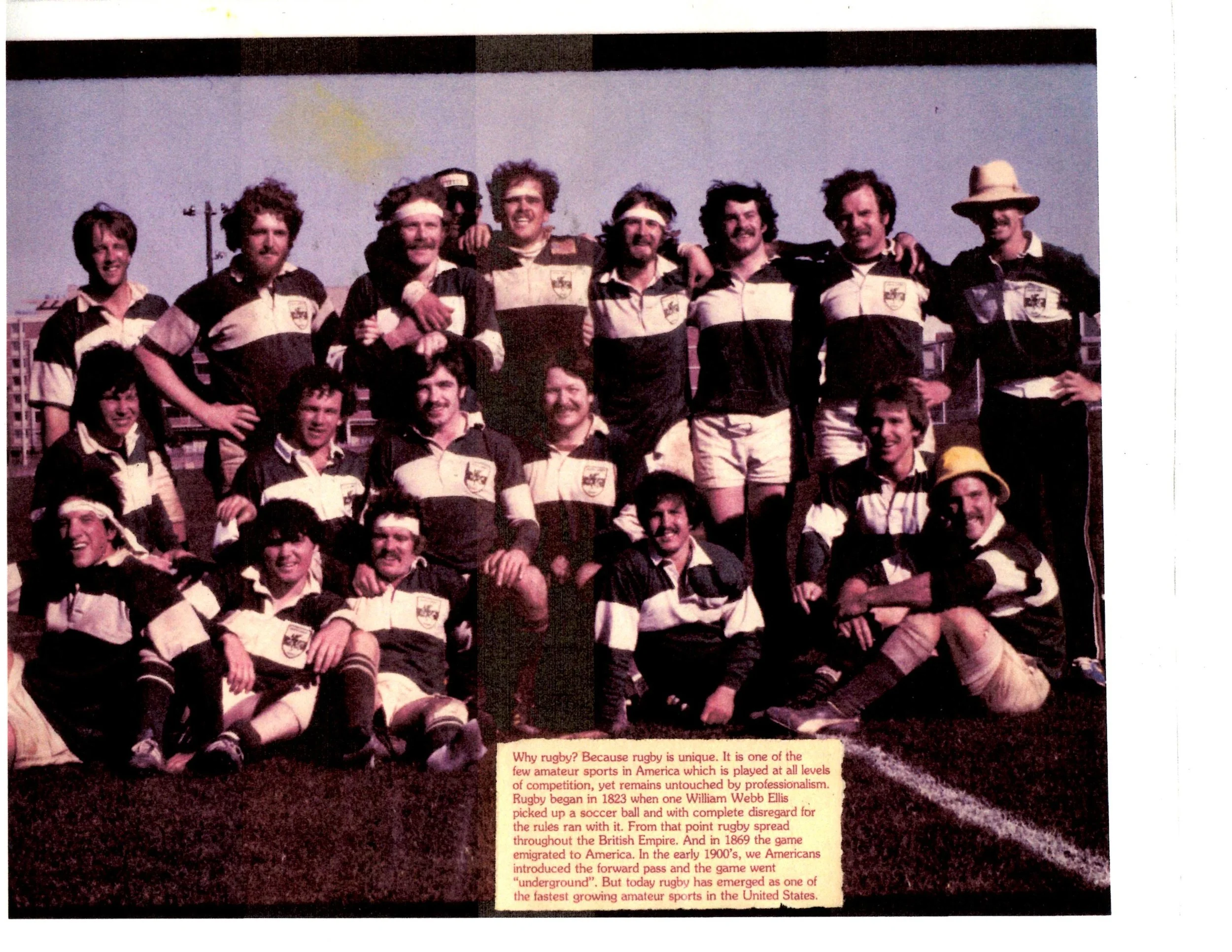 Historic SJRFC team photo
