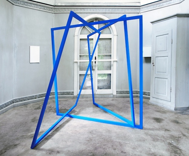   Gates , 2015  Lacquer on aluminium, 200 x 250 cm  Go To Gate , Lynx, 2015 Photo: Josefine Lyche 