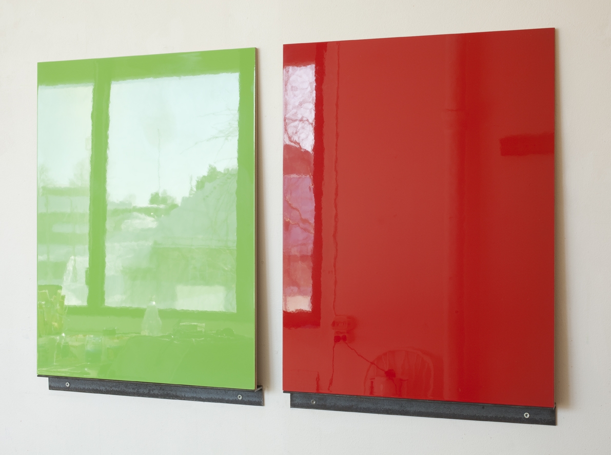 Smooth Temptation #1 , 2010 Lacquer on MDF, 50 x 60 x 2 cm I See You , LNM, 2010