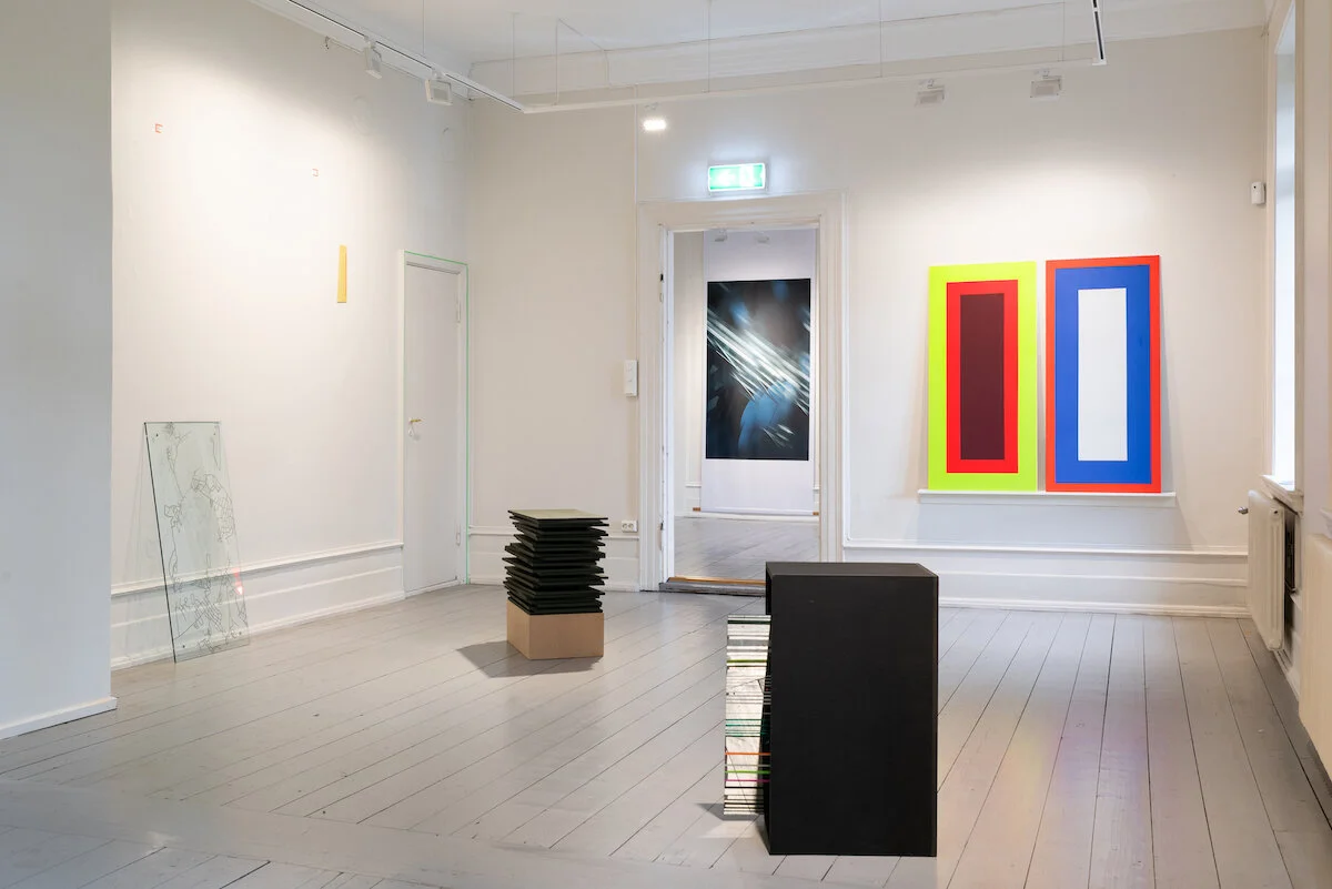 Installation view Rommet mellom oss , Open Space 2019, Trondhjems Kunstforening, Trondheim, Norway Foto: Susann Jamtøy
