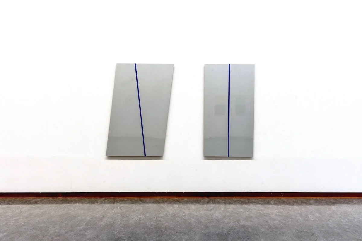 Silver Bullet , 2015 Lacquer on MDF, 160 x 200 cm Neo Ego , Haugesund Billedgalleri, 2015 Photo: Gunhild Saltvik