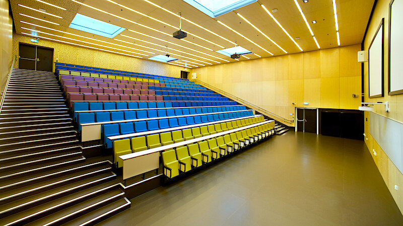   Zenith #2 , 2014 Auditorium, Chairs  Comission Amalie Skram videregående skole, Bergen 