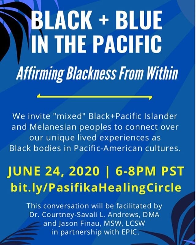 We invite Black Pasifika specifically to join in conversation with one another to share space and perspectives from the skin you live in as Black AND Pacific Islander. This discussion will be facilitated by Jason Finau and Savali Andrews, two materna