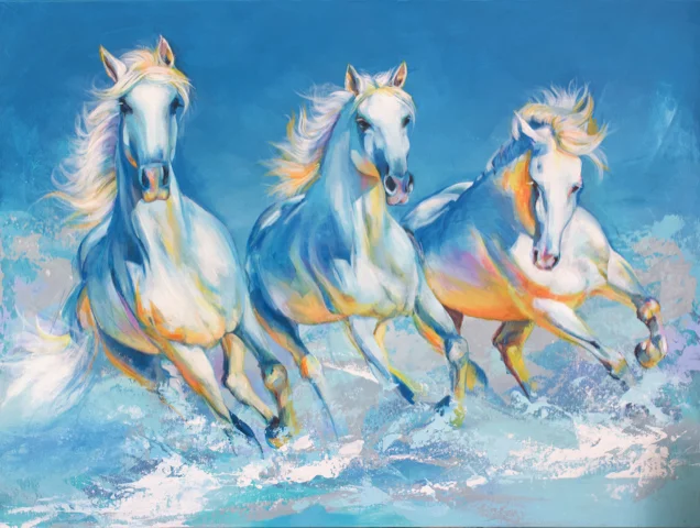 Mary Maguire Three Horse Run.jpg