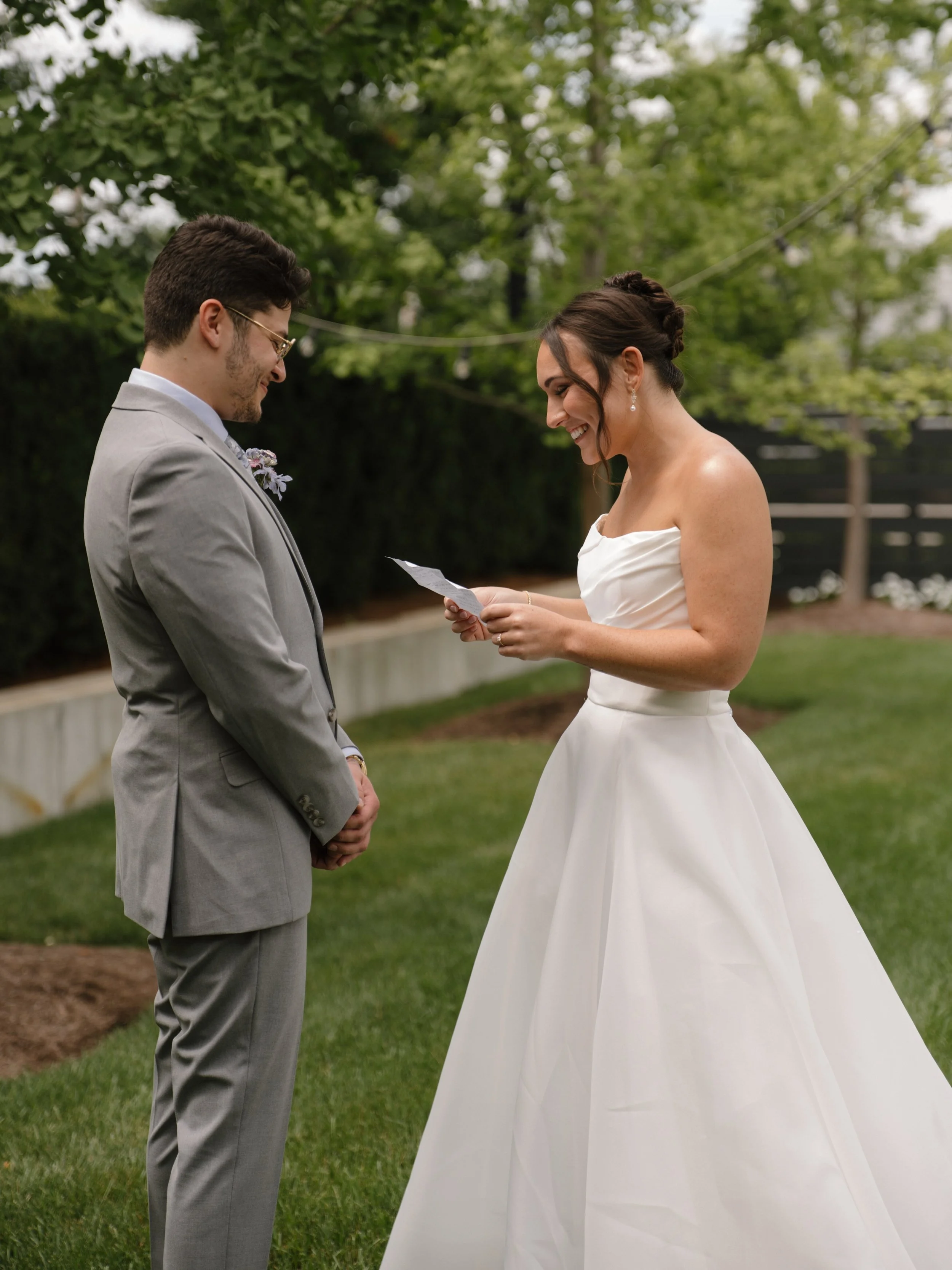 The Nelsons ✨
July 11th, 2026 

Venue: @ritz_charles 
Florals: @figflorie 
Hair: @hairbyhaley_in 
Makeup: @megsbeauty_co 
Dress: @mariegabrielcouturebridal 
DJ: @grapevinedj