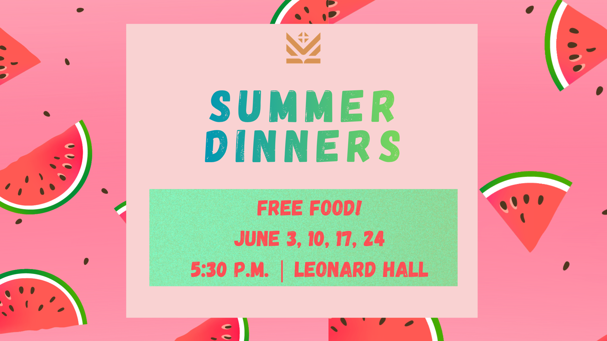 Summer Fun Dinner