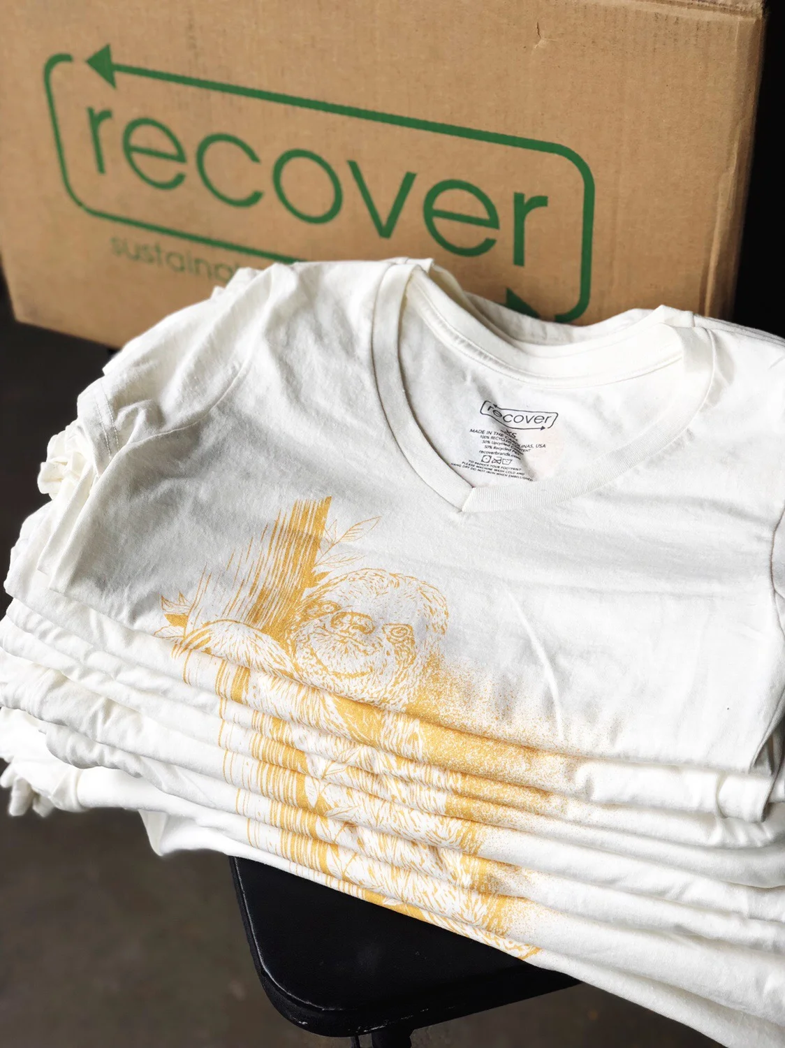 How do I print an eco-friendly shirt?