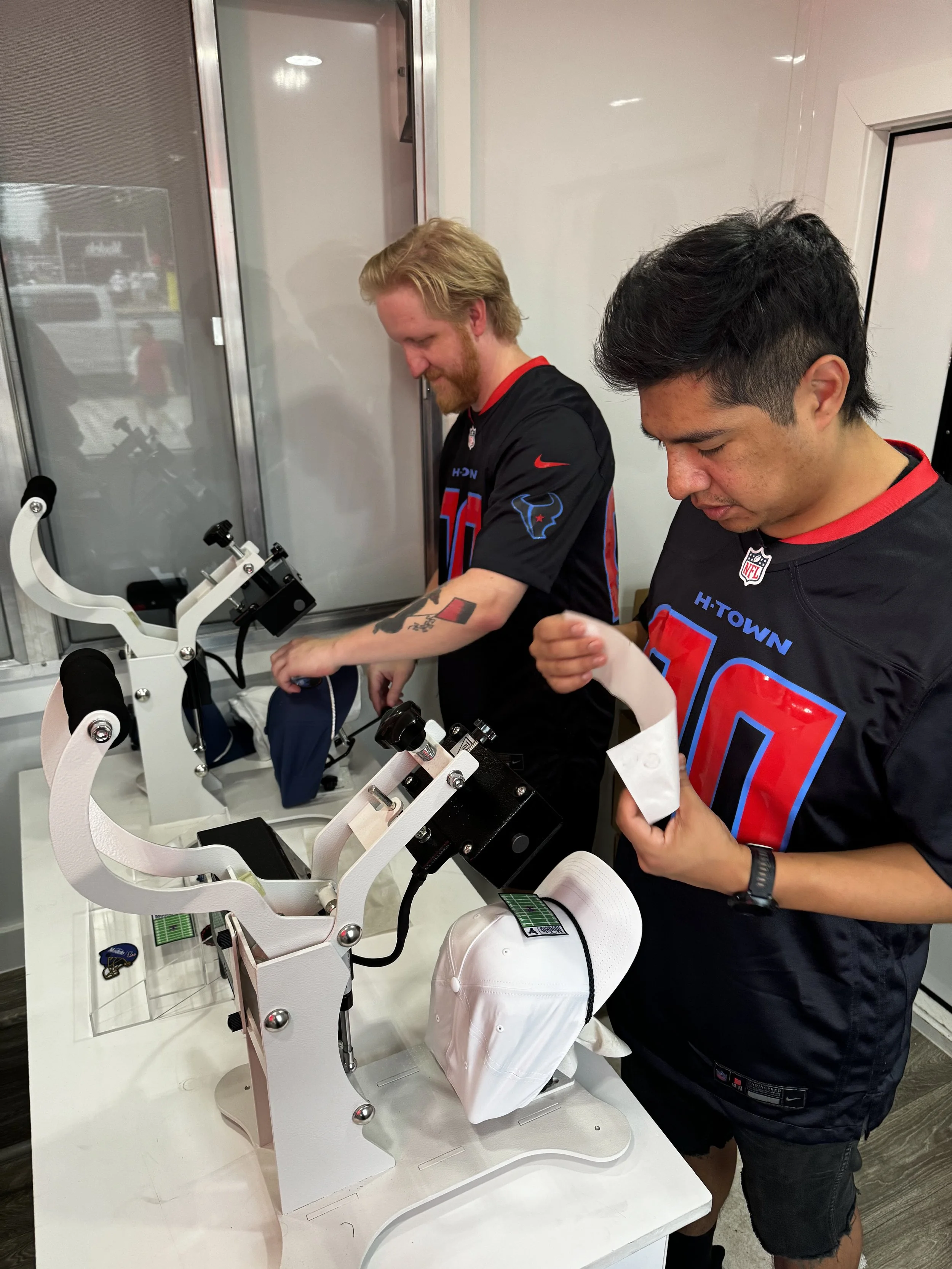 Live Heat Pressing x Houston Texans x Modelo