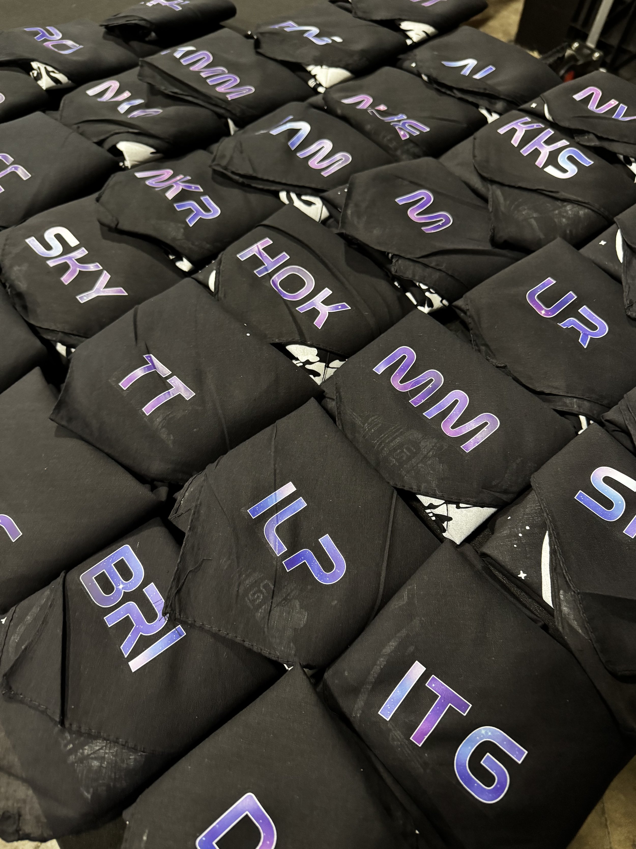 Live Monogramming x Usher