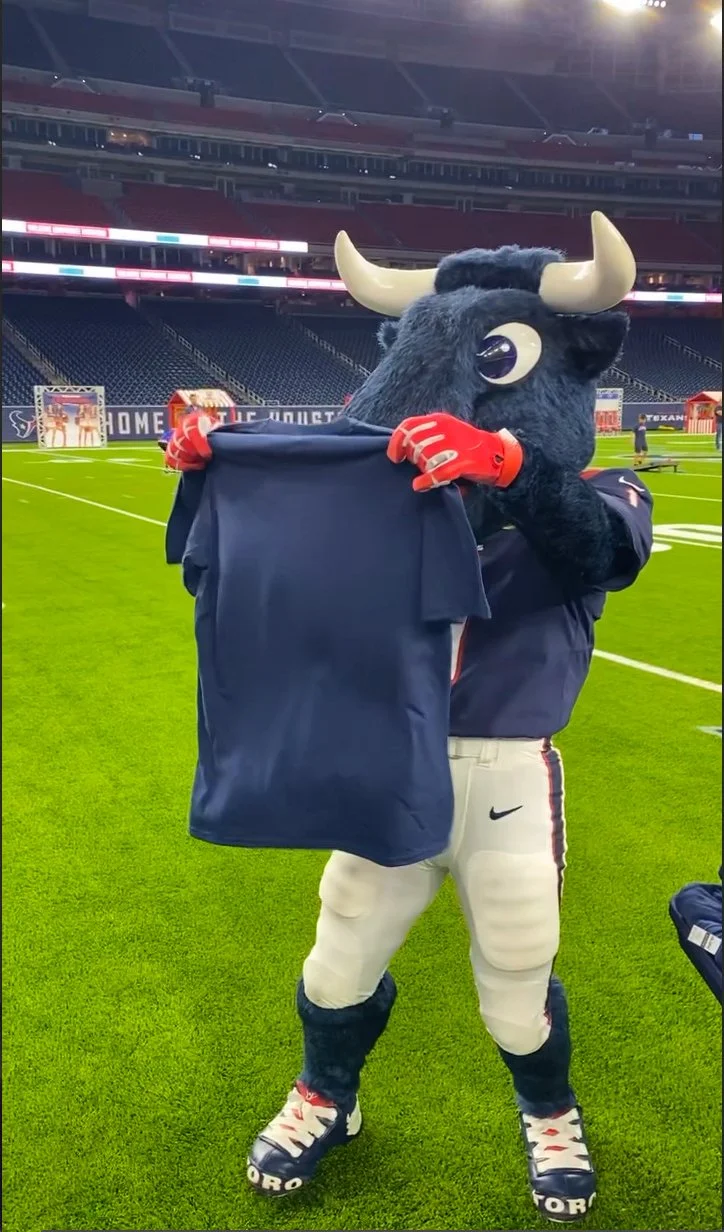 Live Screen Printing x Houston Texans
