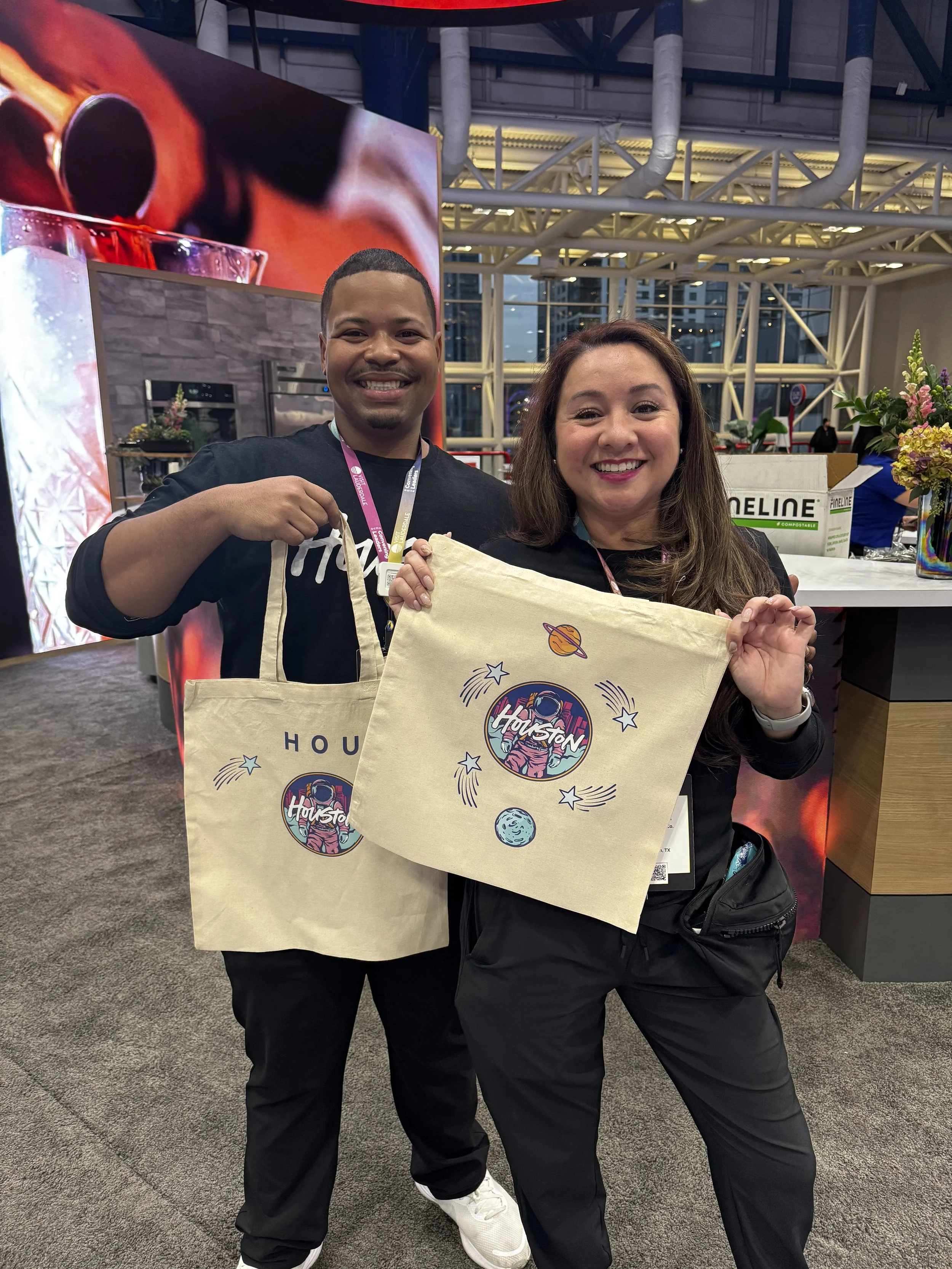 Live Heat Pressing x Houston First PCMA 2025