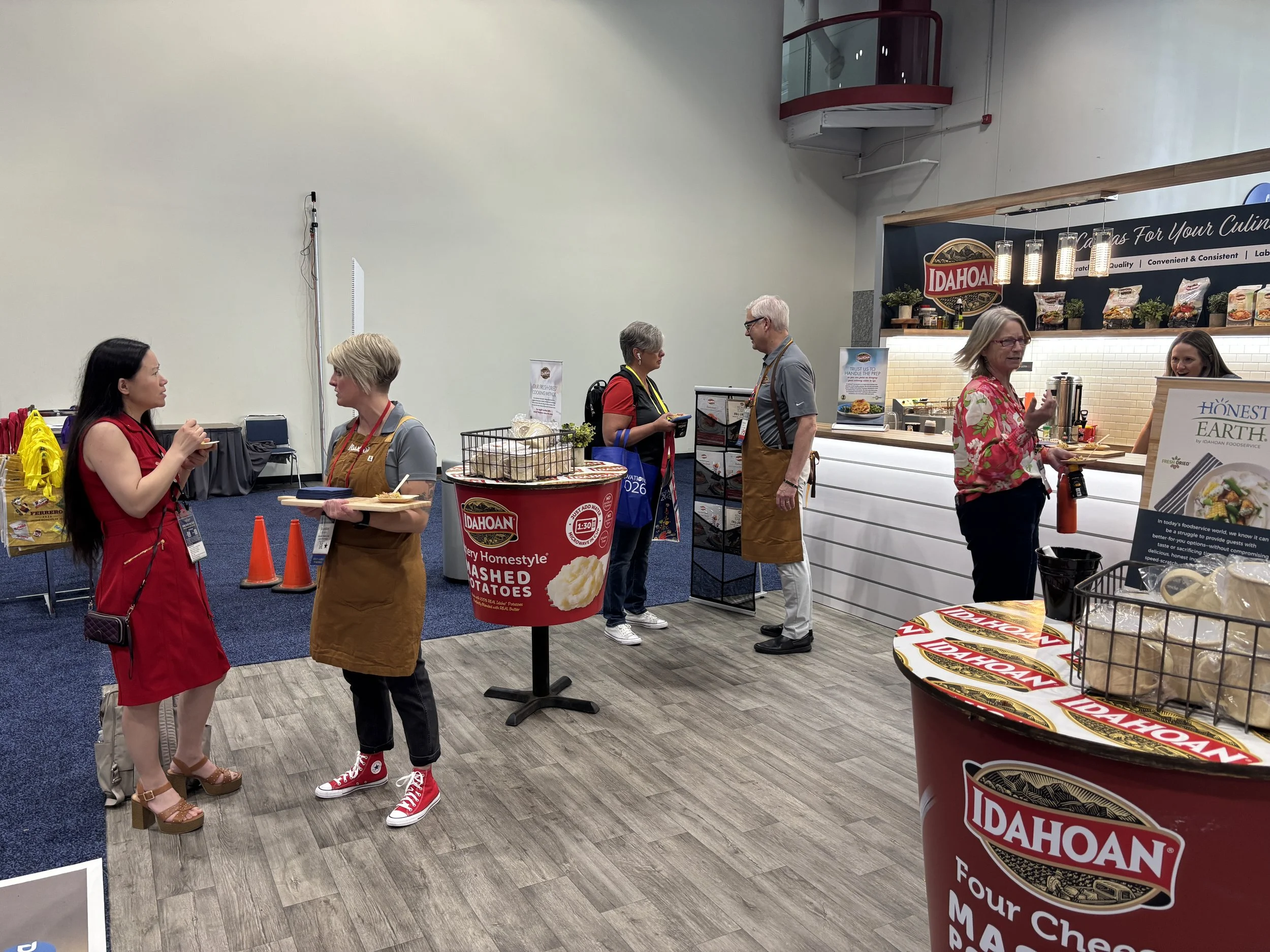 Event just kicking off as guests start to gather