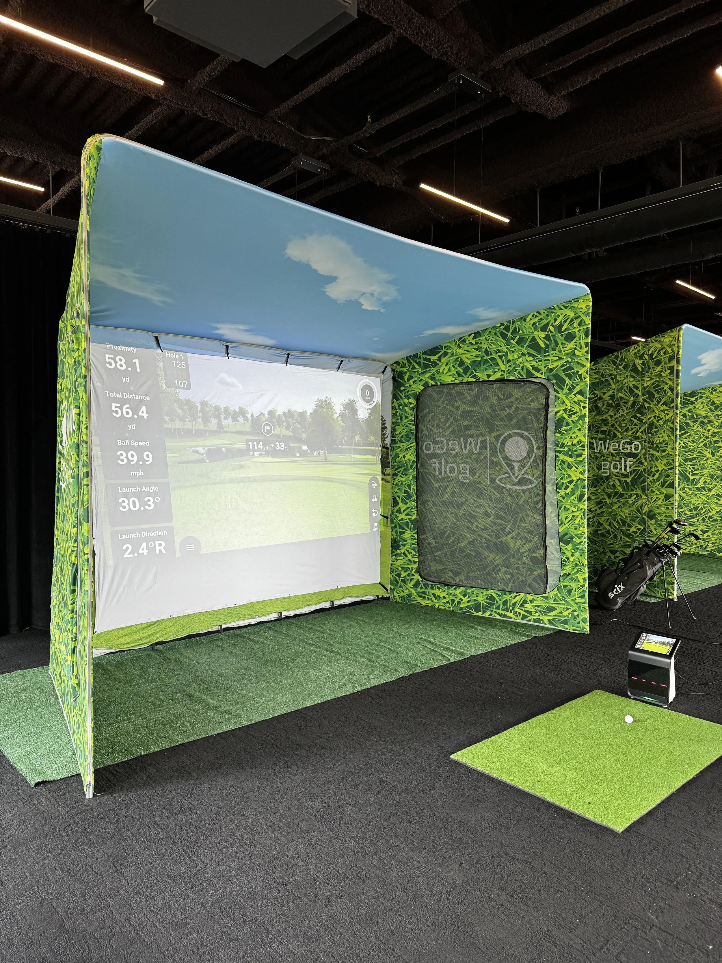 Additional activity provided to clients of Intuit, virtual driving range