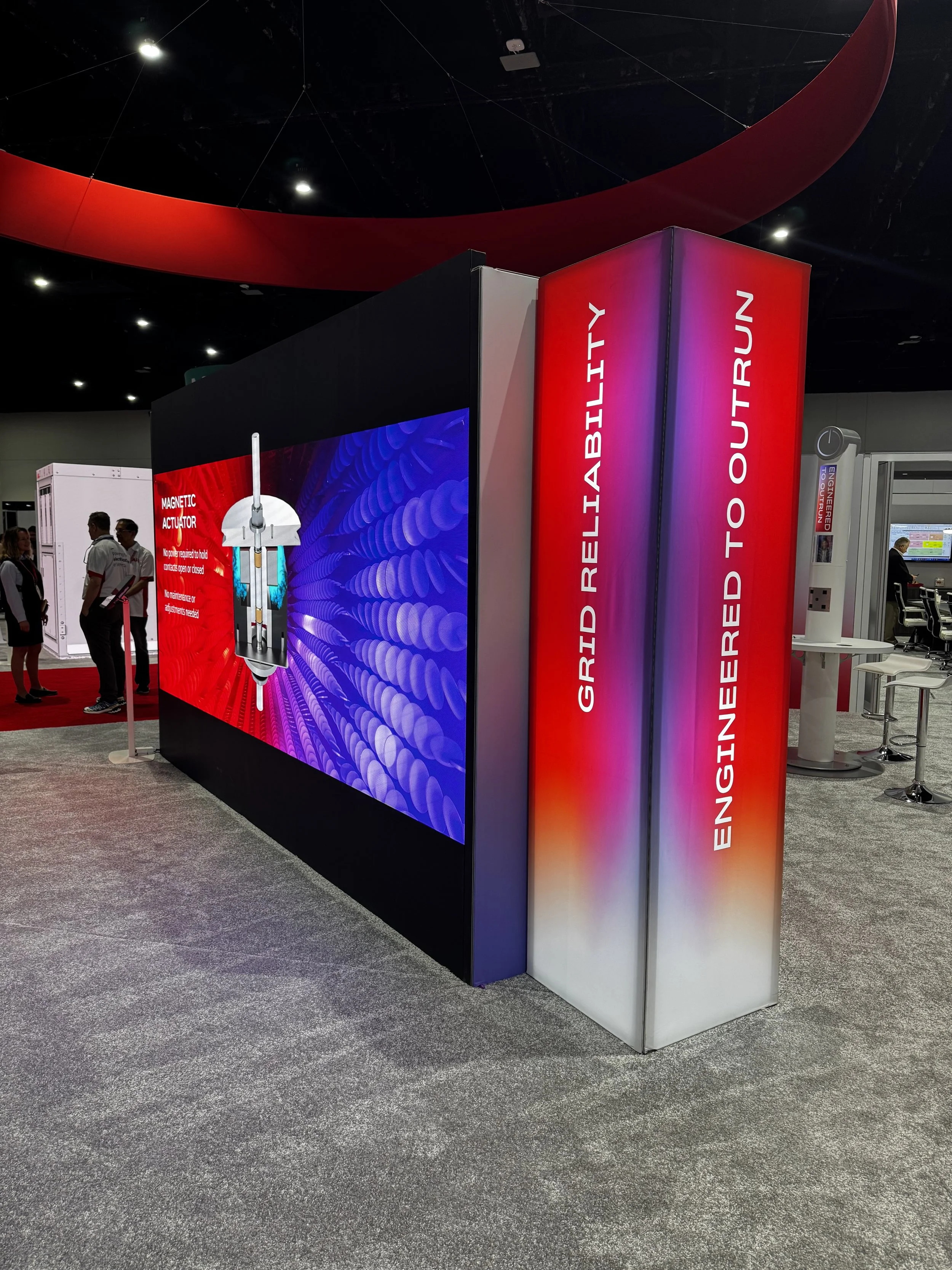more views of the abb booth at san diego dtech 2026