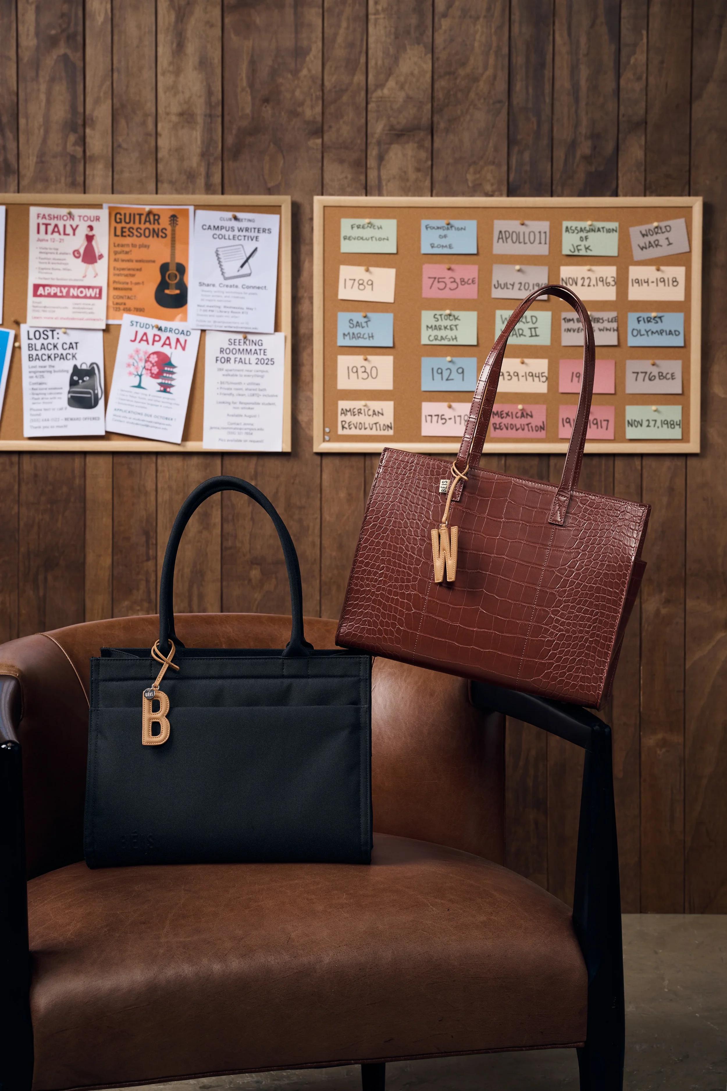 Beis Letter Bag Charm