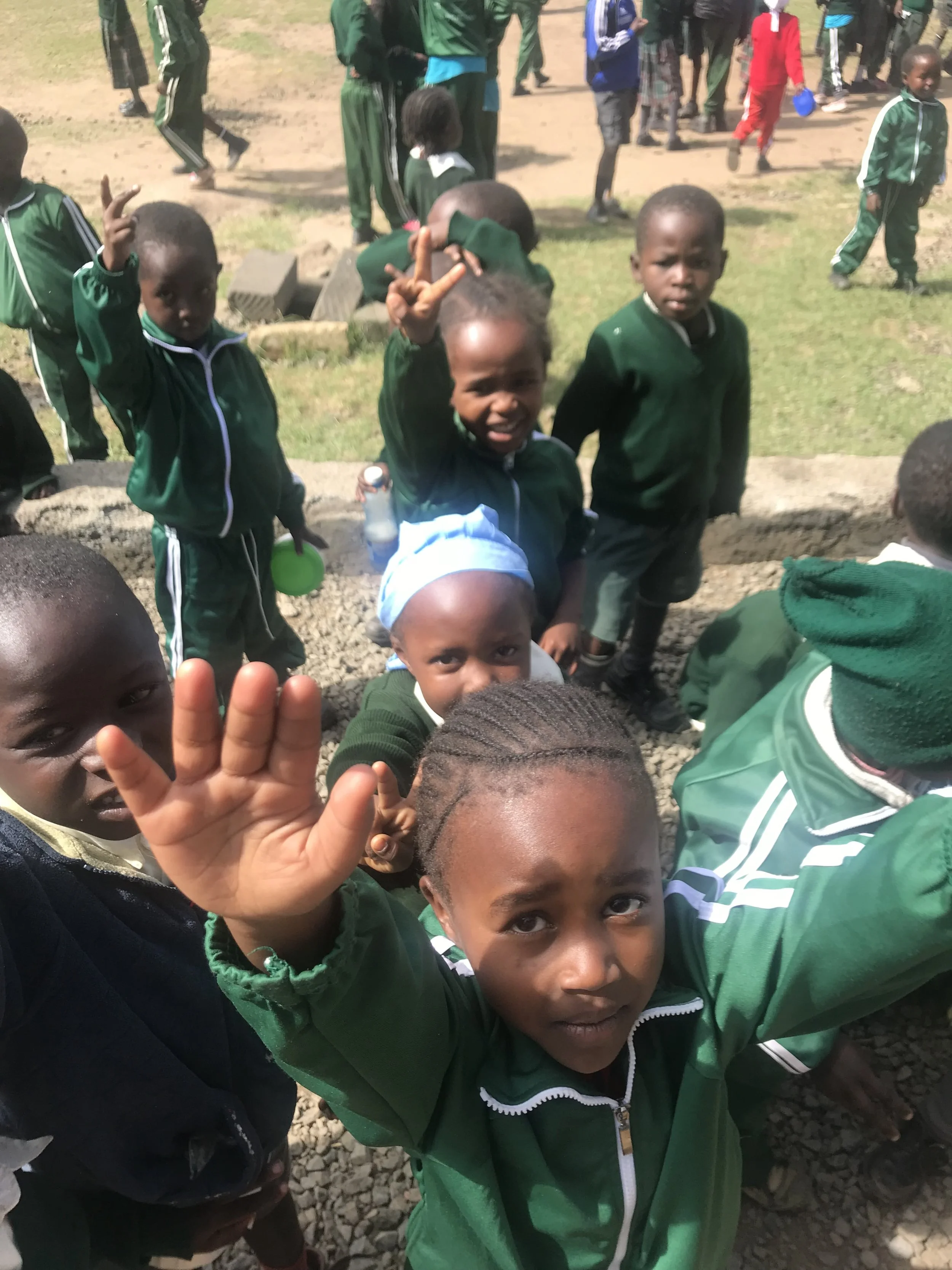 Praising Jesus for these little lives that He is changing through our ministry.