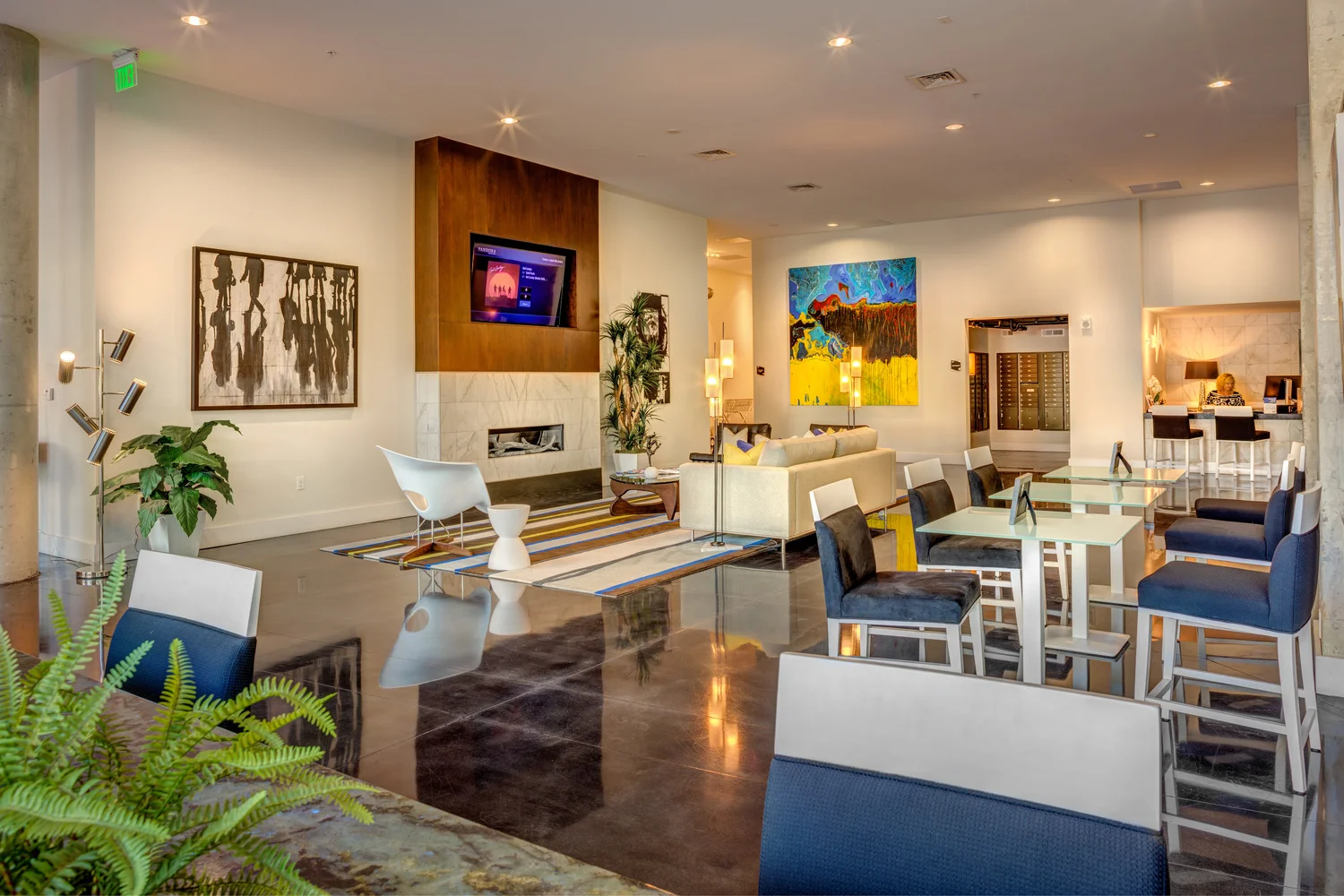 Aloft Hotel Lobby