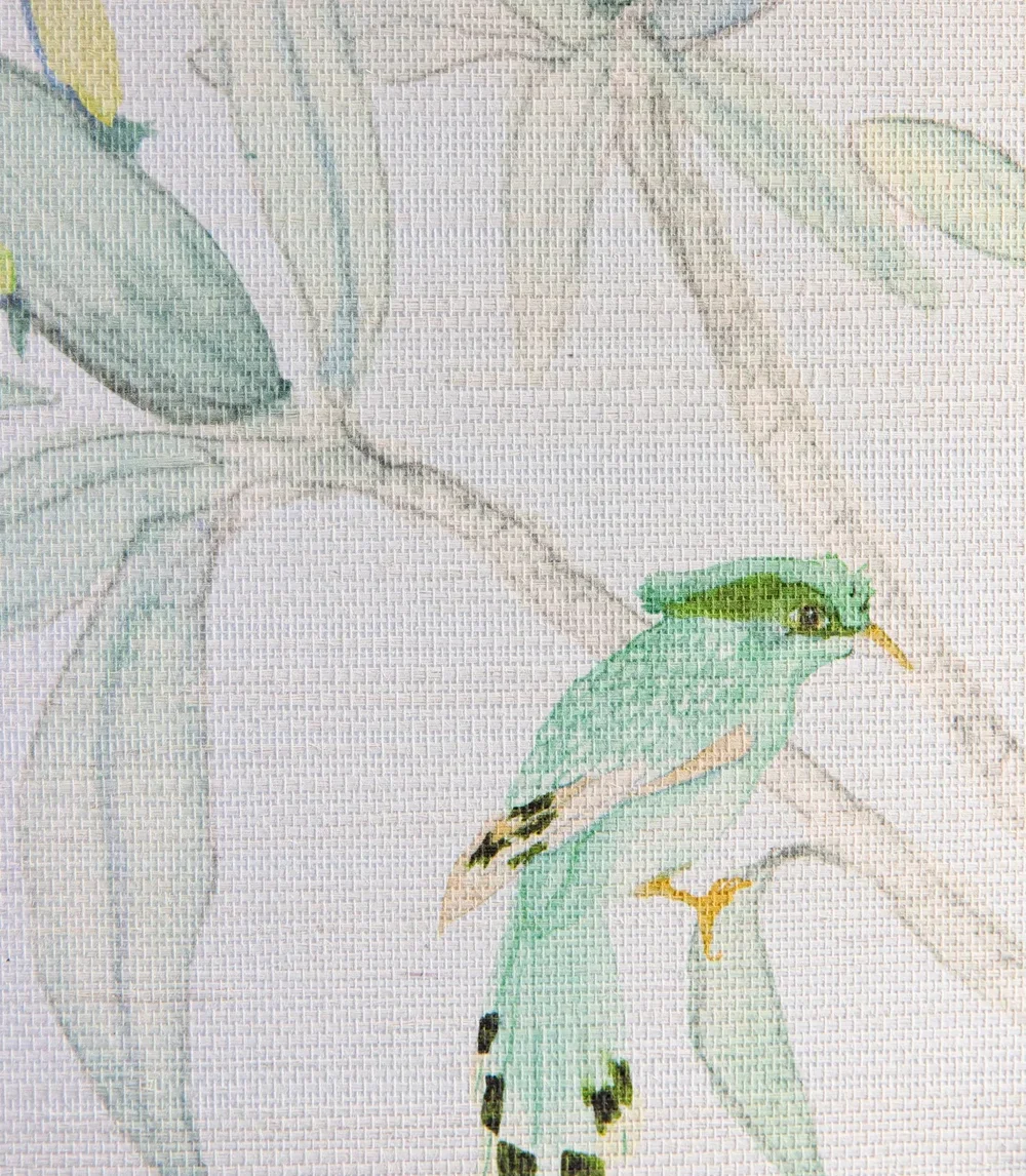 Ubatuba Panoramic Sisal Wallpaper - Blue Sky