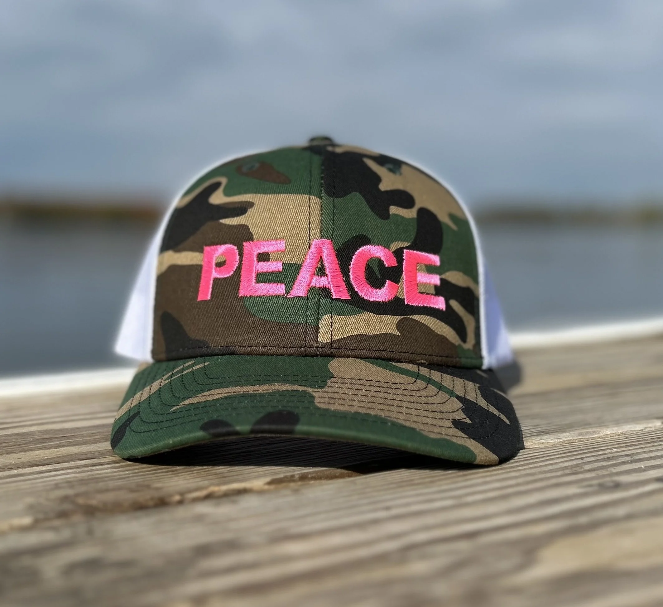 Peace Camo Hat