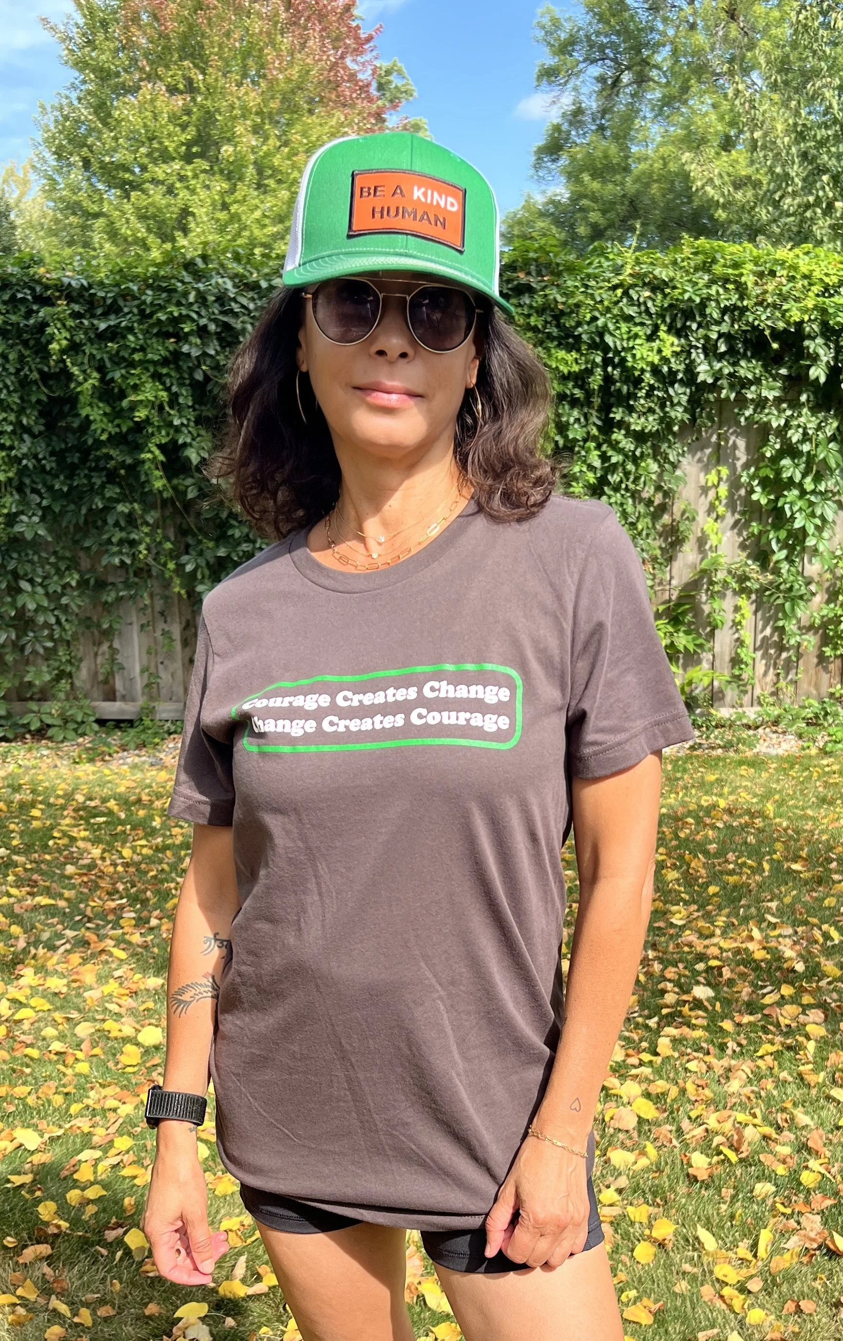 Courage Creates Change T-shirt