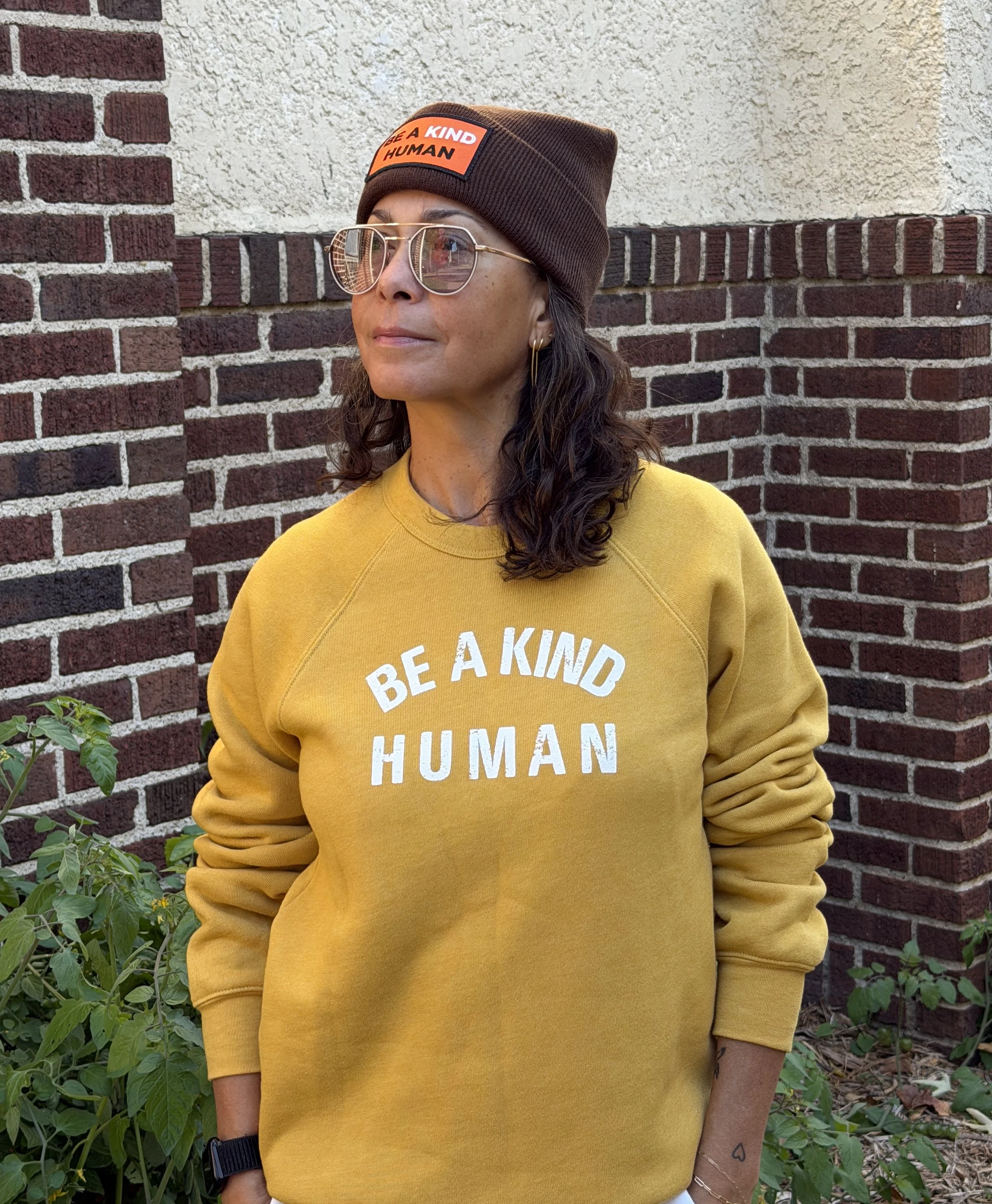 Mustard Be Kind Sweatshirt