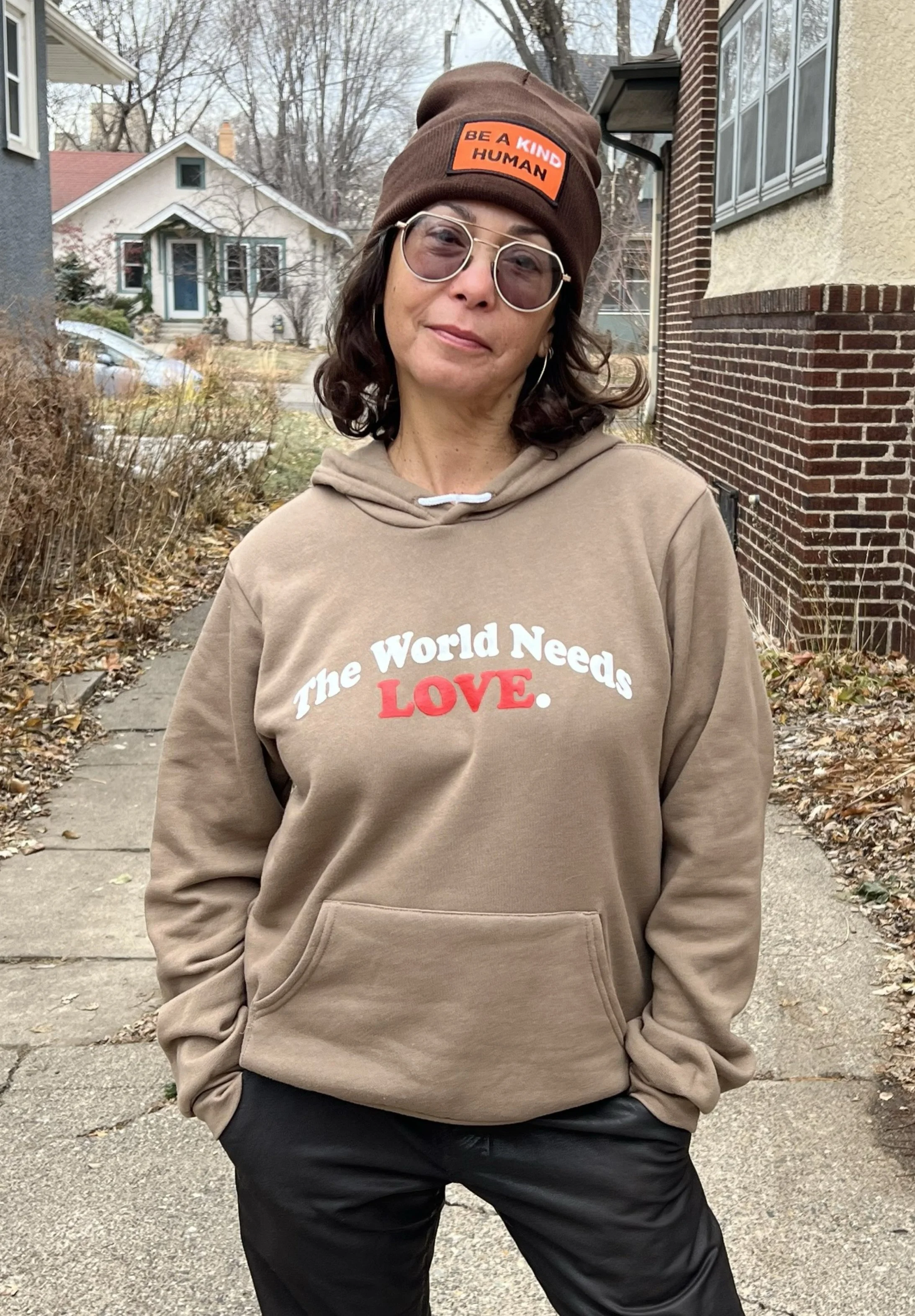 The World Needs LOVE. Hoodie