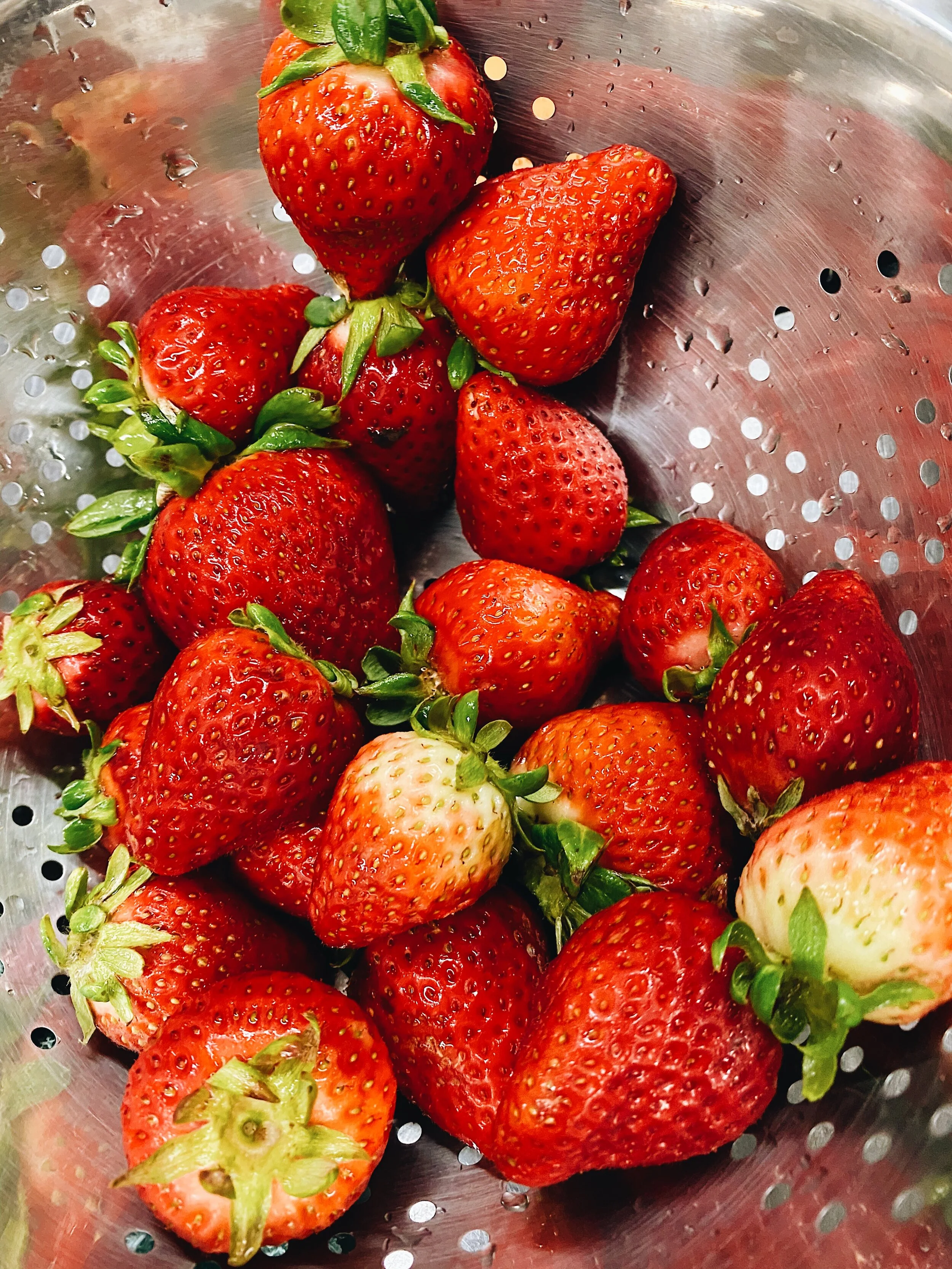 Fresh strawberry jam