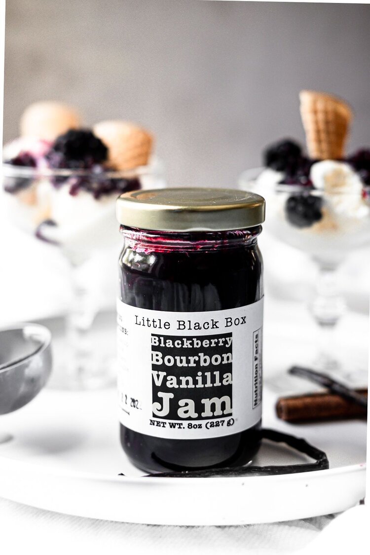 Blackberry Bourbon Vanilla Jam — Little Black Box