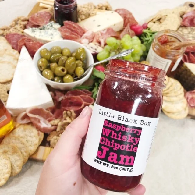 Raspberry Whiskey Chipotle Jam Small Batch Fruit Spread