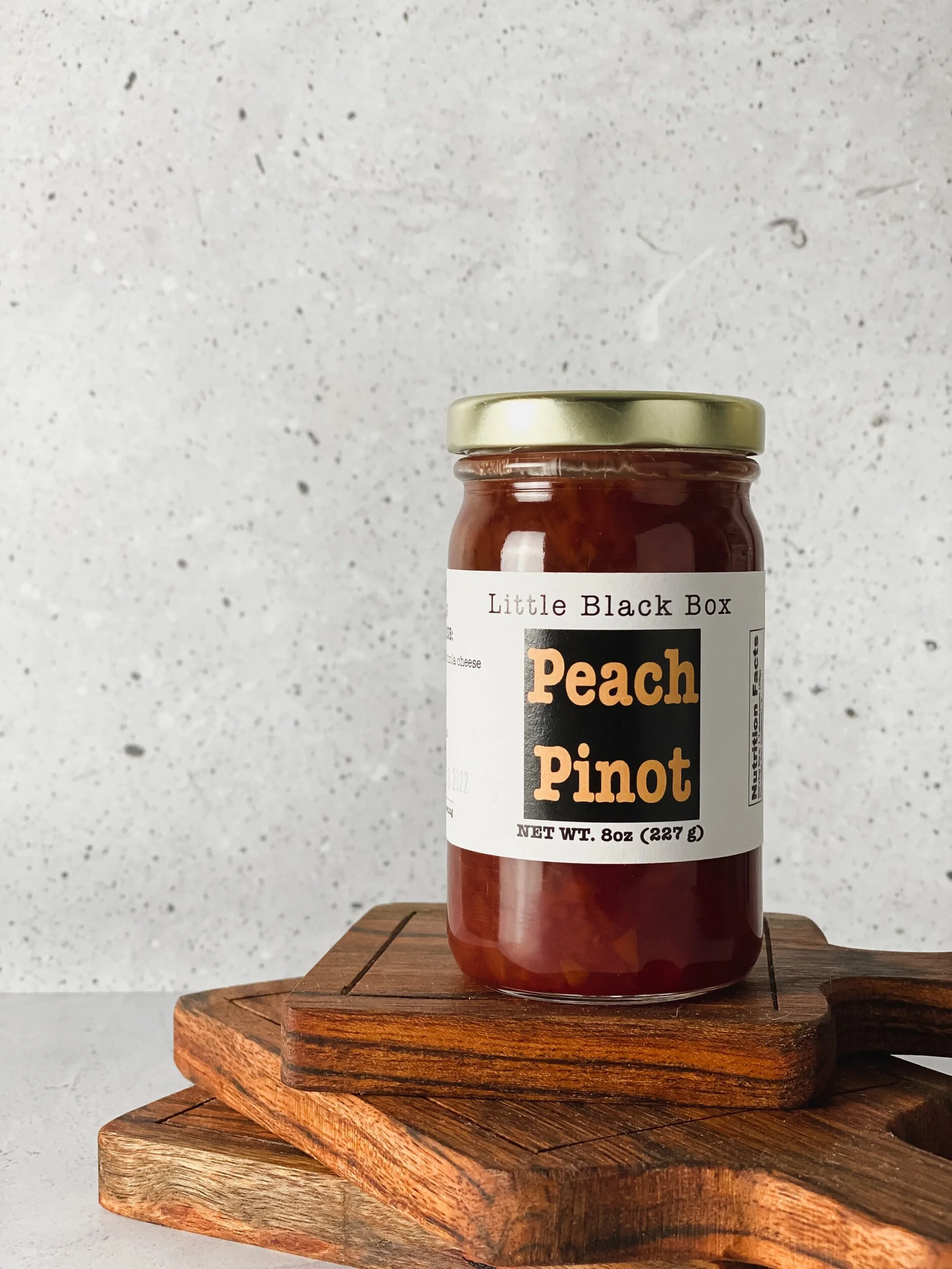 Peach Pinot Noir Jam Small Batch