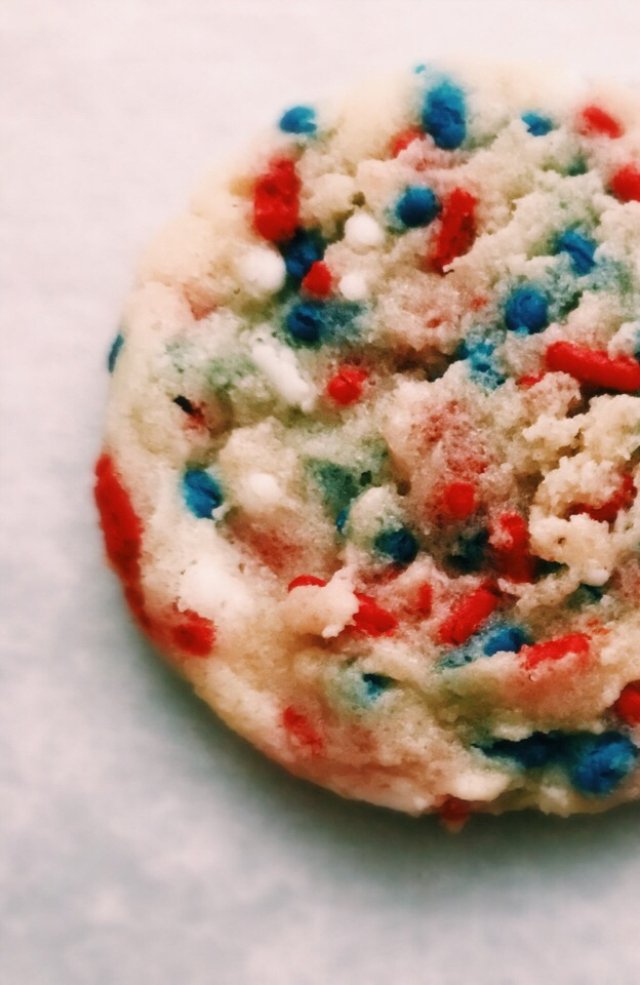 Sometimes it really is the simple things, like a cookie, sprinkles, it's the little things that bring the most joy.