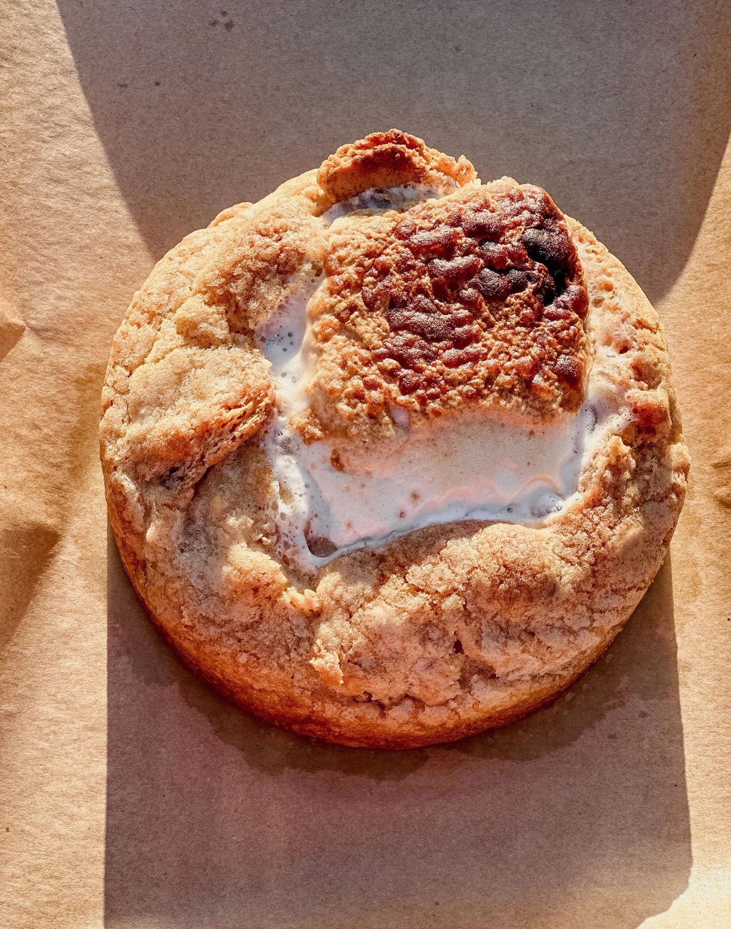 Just because. I feel like you can never go wrong with cookies and this (not so little) Smore's Cookie makes me believe it even more...