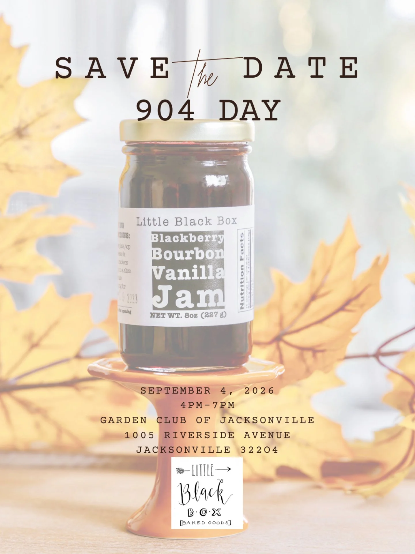 Get ready, Jacksonville! The highly anticipated 904 Day is just around the corner, and we can&rsquo;t wait to celebrate with you! Join us at the beautiful Garden Club of Jacksonville on September 4th from 4 PM to 7 PM for an evening filled with local