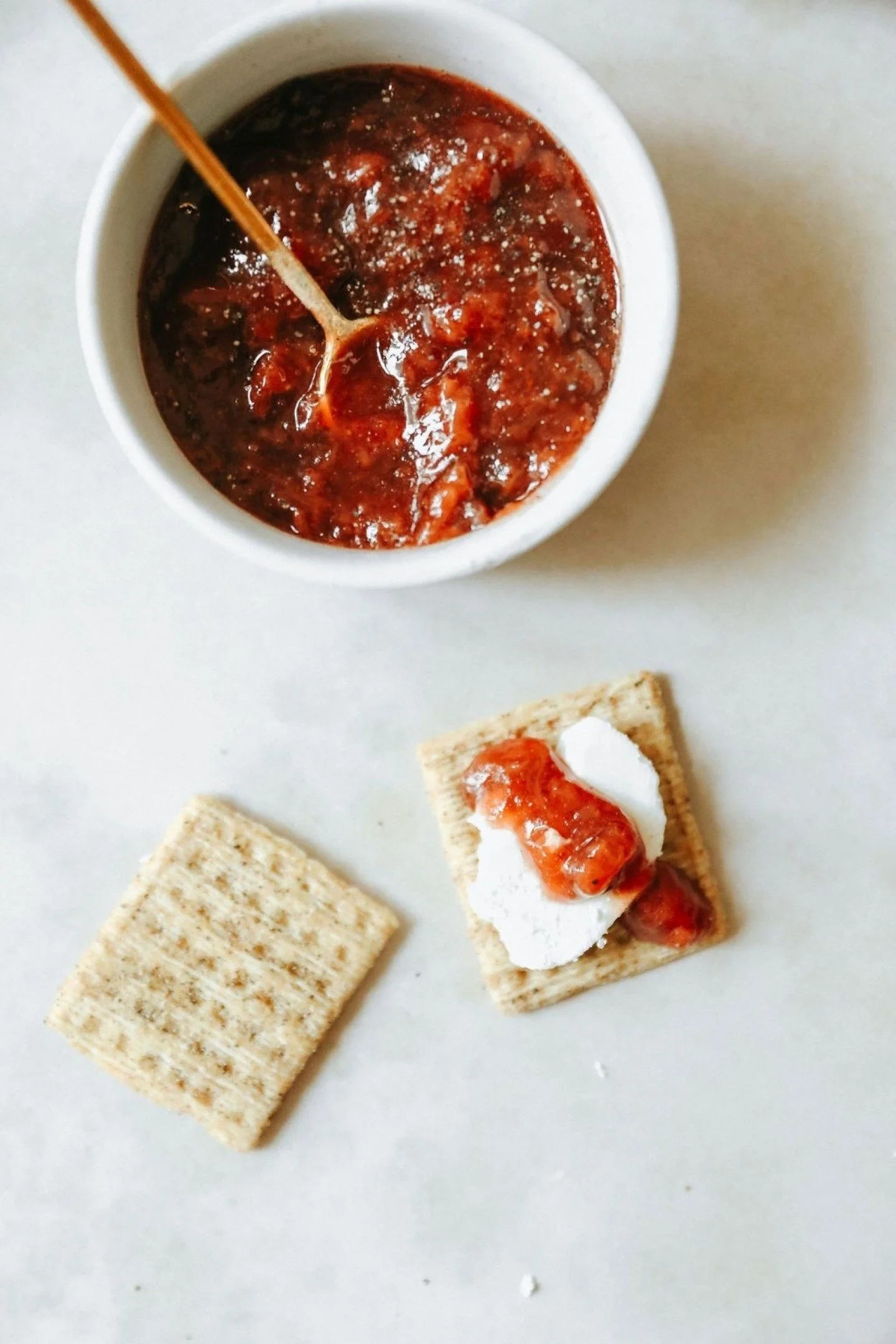 Some things are simply better together. 🧀🍓

A little creamy cheese. A spoonful of fruit-forward jam. A crisp bite of a cracker.

It's the kind of combination that makes you wonder why you haven't been doing this all along.

On November 10, we're br