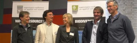 GSBI Founders Johan Six, Luca Montanarella, Diana Wall, Richard Bardgett, Wim van der Putten. Click here to view our leadership.