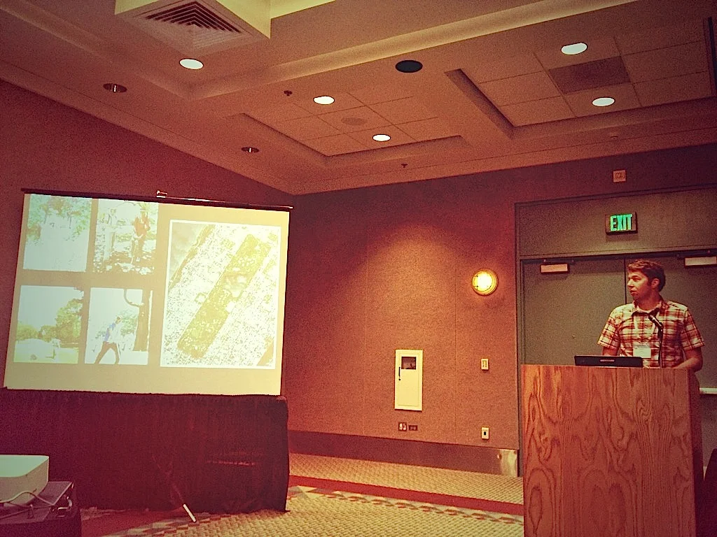 Noah Fierer presenting at the GSBI Symposium "Predicting soil microbial diversity and function in a rapidly changing world."
